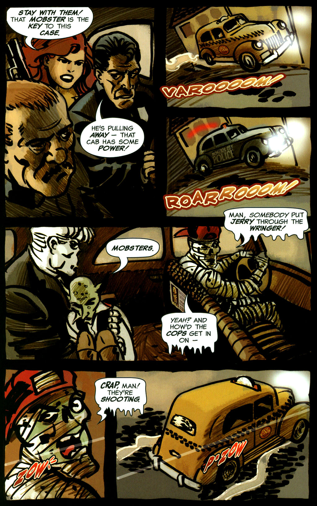 Read online Frankenstein Mobster comic -  Issue #4 - 12