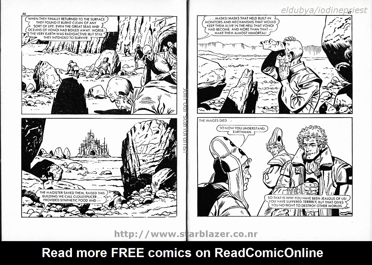 Read online Starblazer comic -  Issue #153 - 25