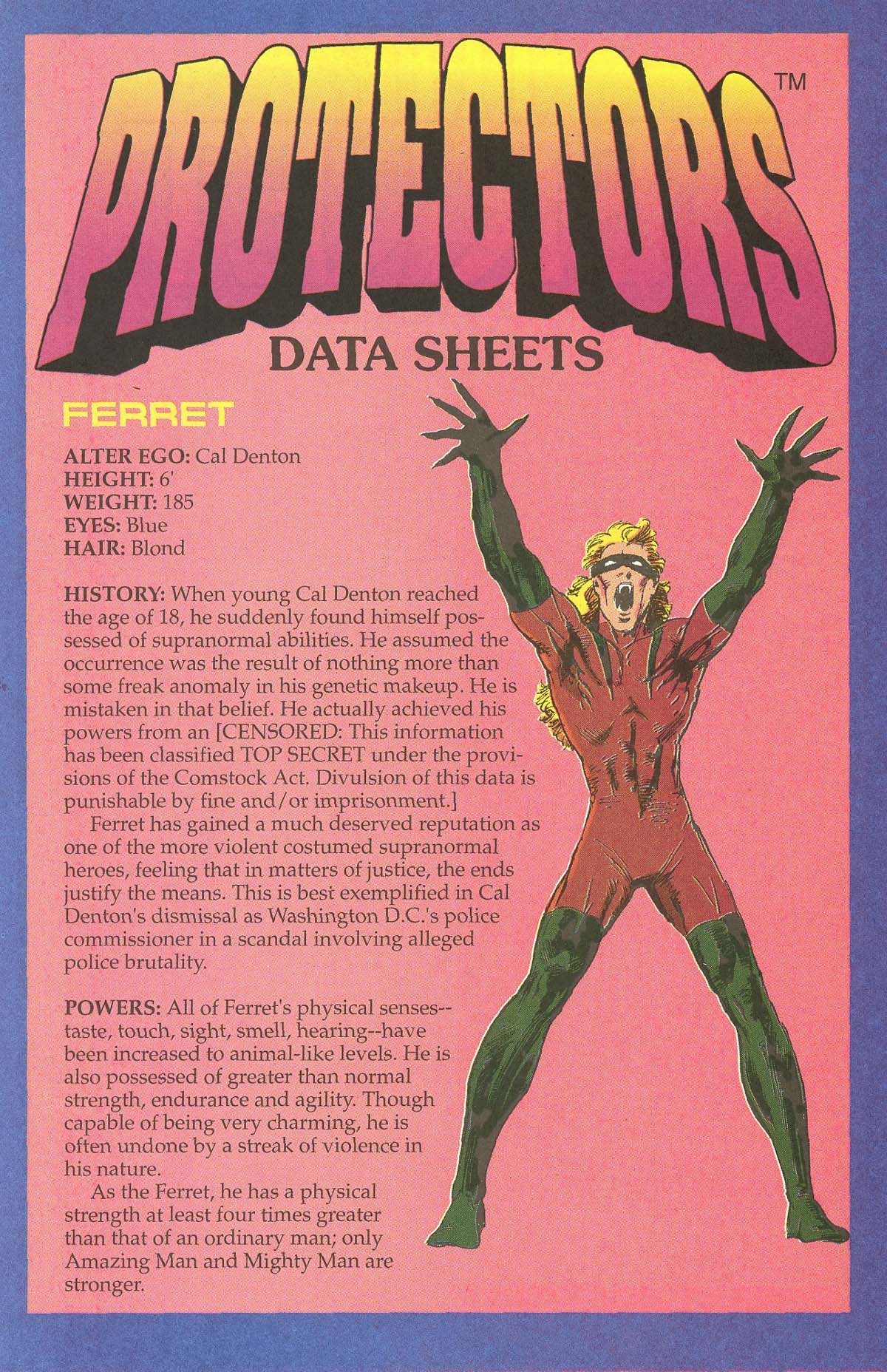 Read online The Ferret (1992) comic -  Issue # Full - 28