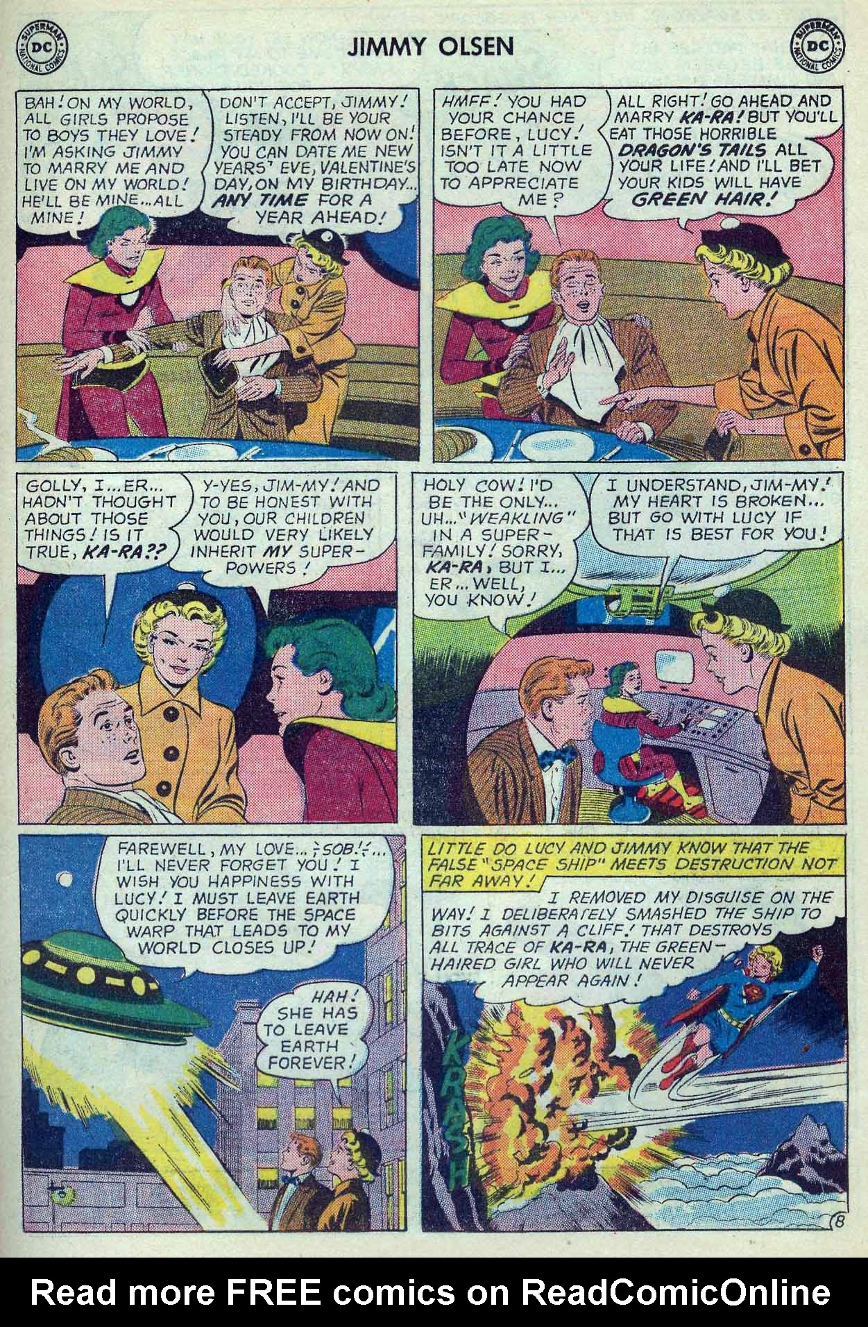 Read online Superman's Pal Jimmy Olsen comic -  Issue #51 - 21