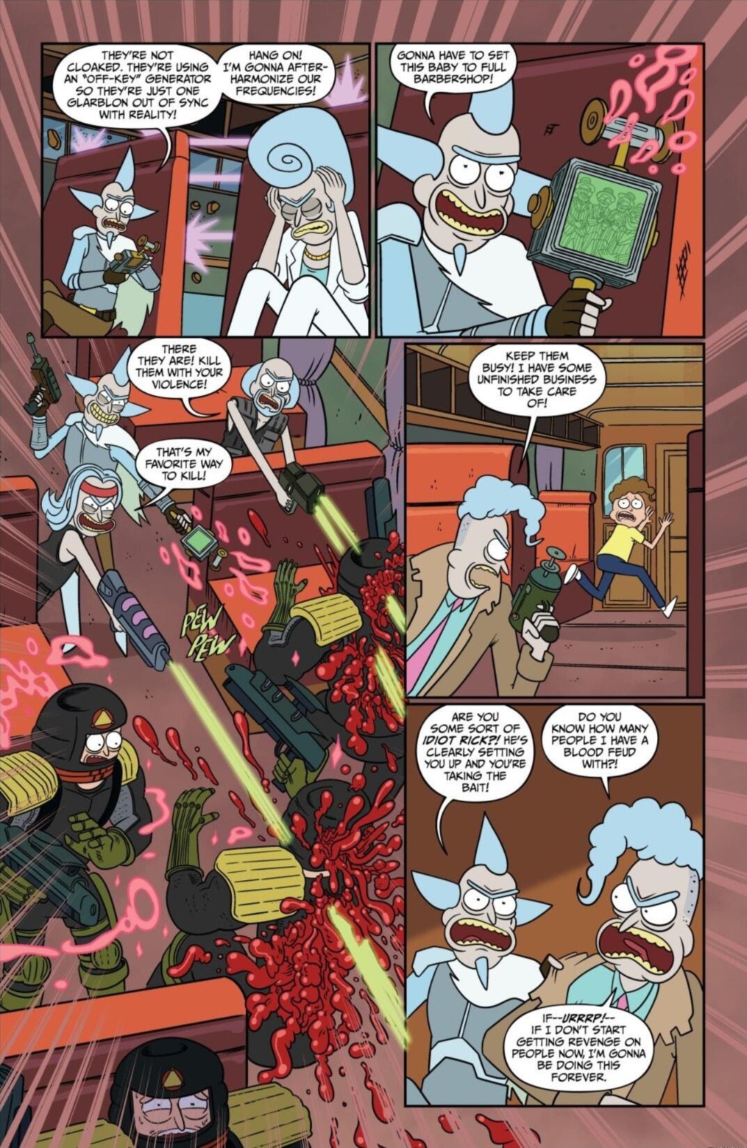 Read online Rick and Morty Presents: The Council of Ricks comic -  Issue # Full - 13