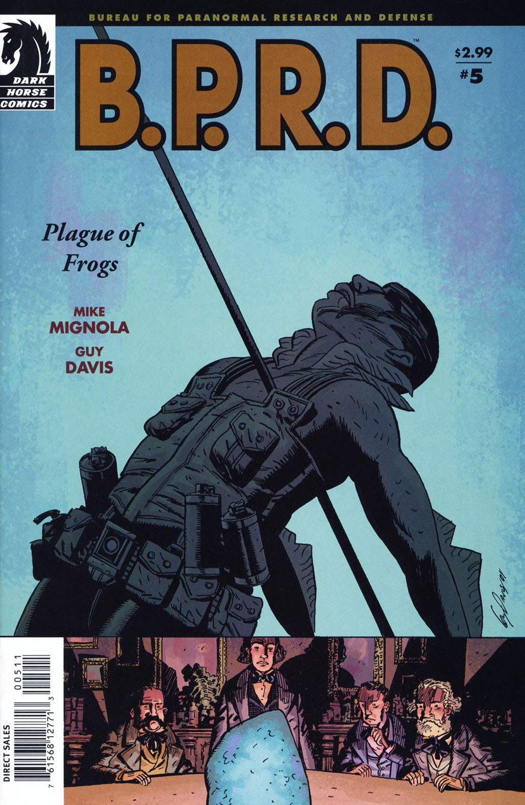 Read online B.P.R.D., Plague of Frogs comic -  Issue #5 - 1