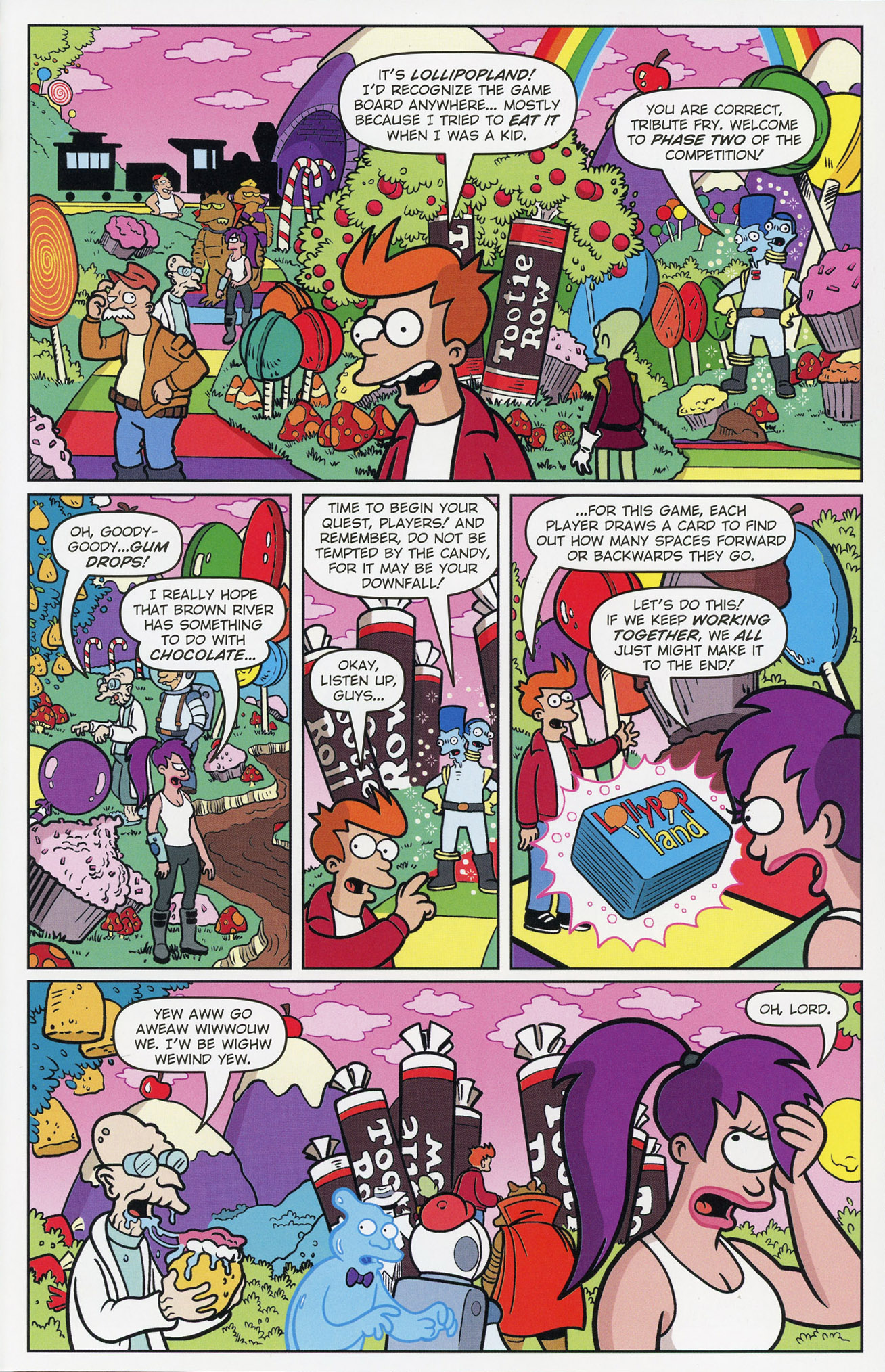 Read online Futurama Comics comic -  Issue #66 - 16
