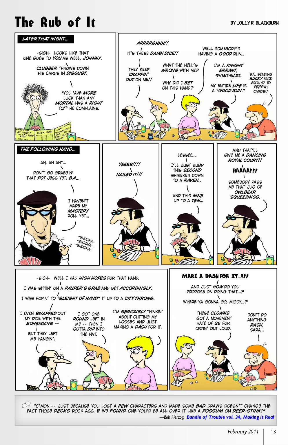 Read online Knights of the Dinner Table comic -  Issue #172 - 15