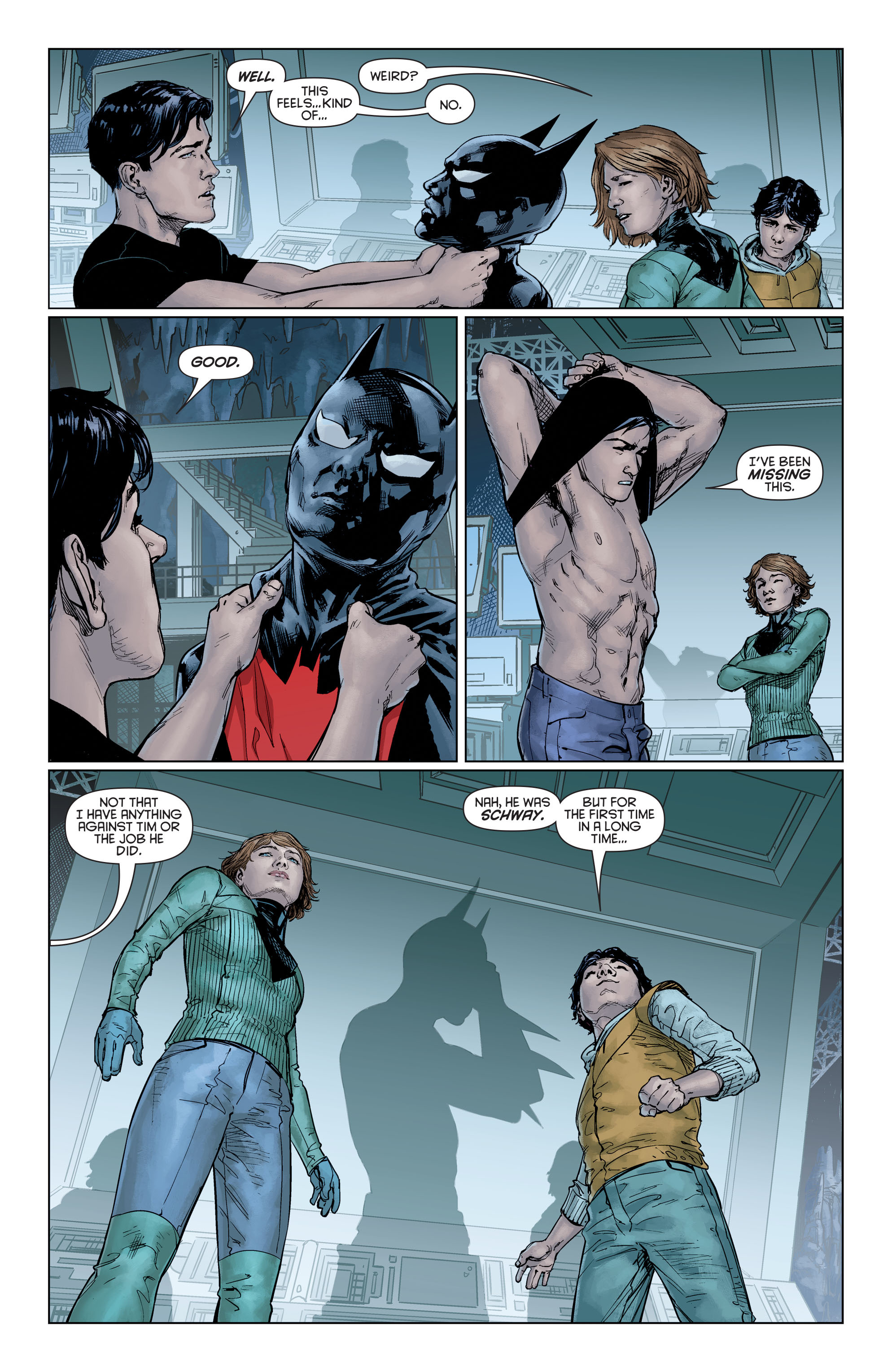 Read online Batman Beyond (2015) comic -  Issue #16 - 20