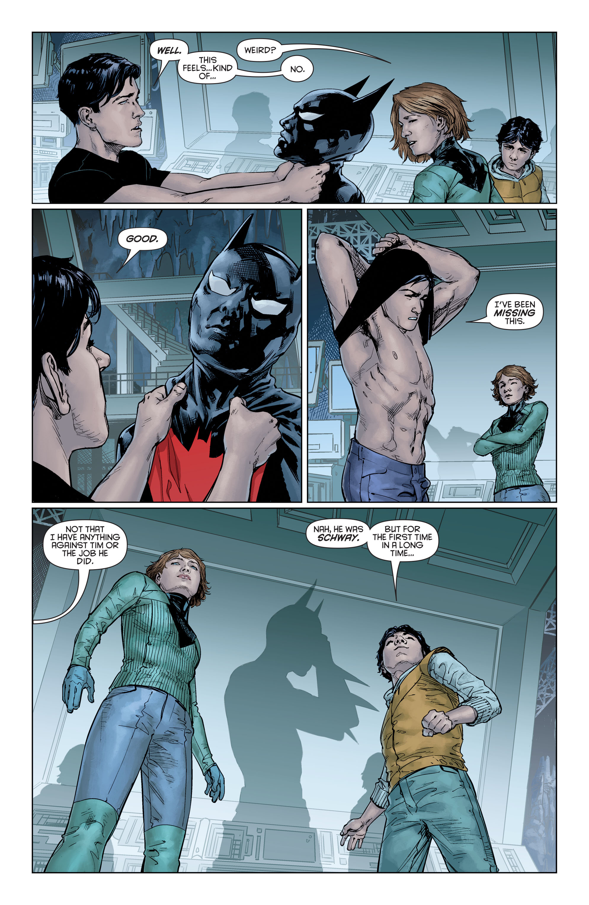 Read online Batman Beyond (2015) comic -  Issue #16 - 20