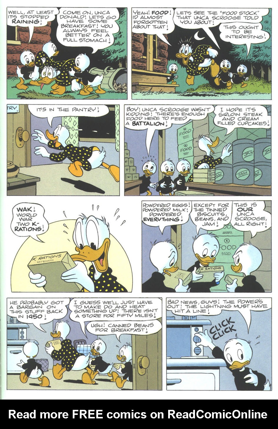 Read online Walt Disney's Comics and Stories comic -  Issue #602 - 61