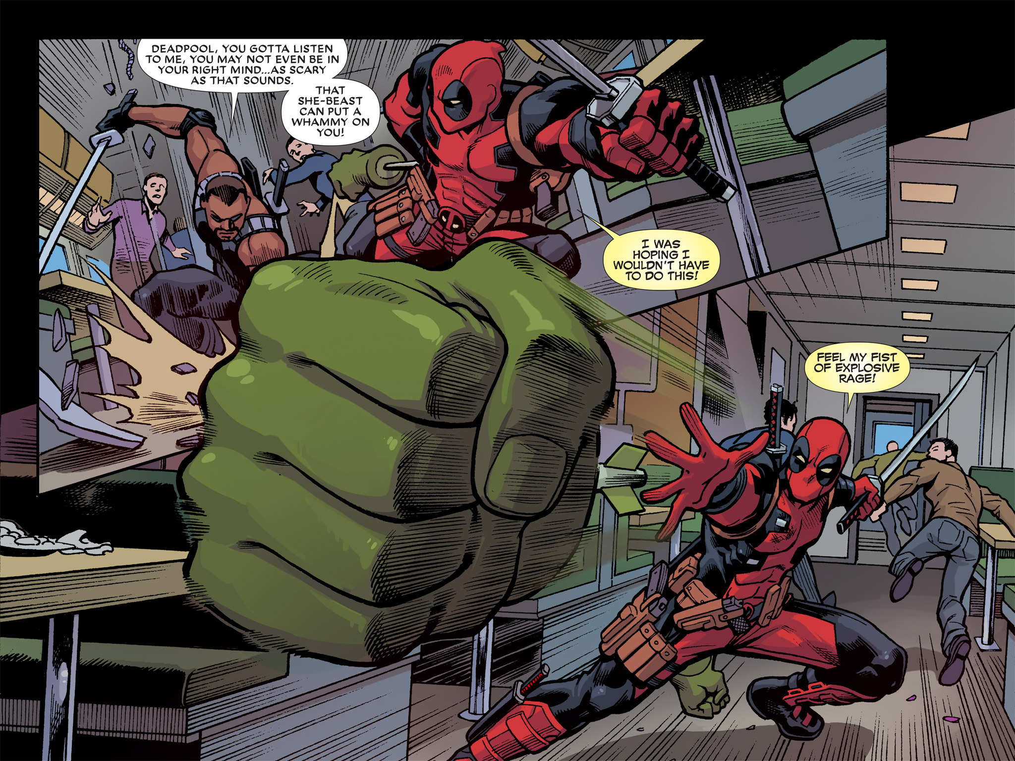 Read online Deadpool: The Gauntlet Infinite Comic comic -  Issue #5 - 36