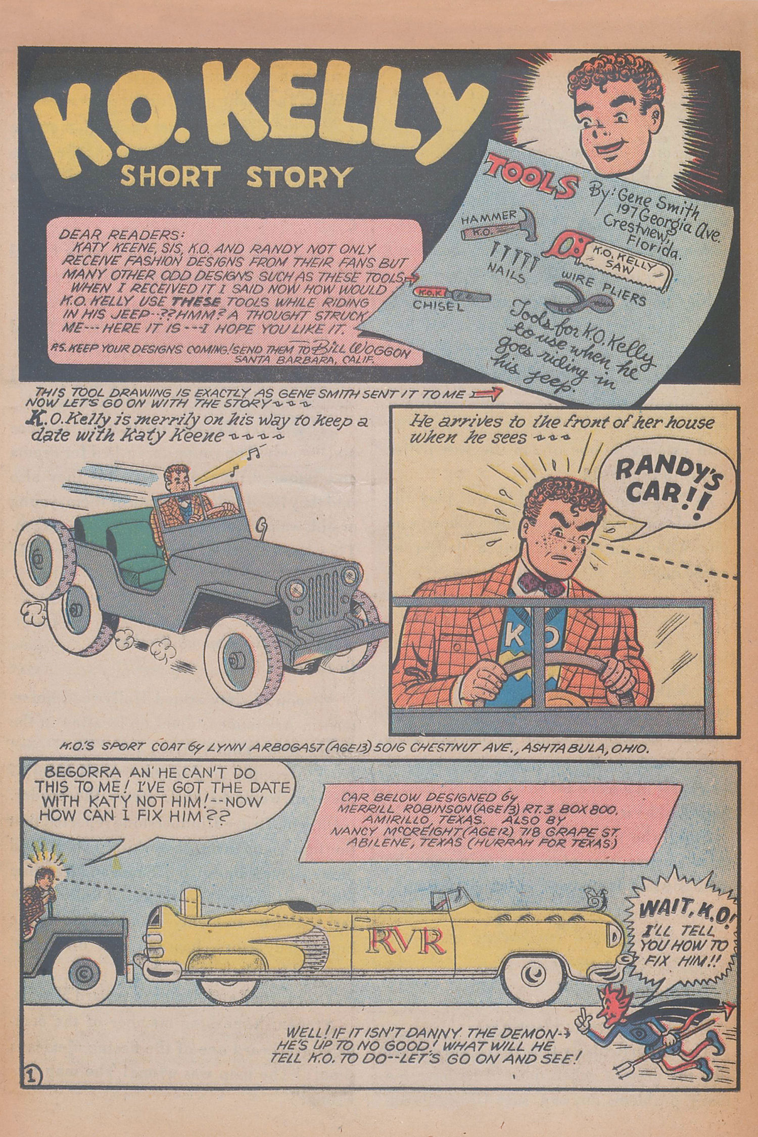 Read online Katy Keene (1949) comic -  Issue #8 - 24