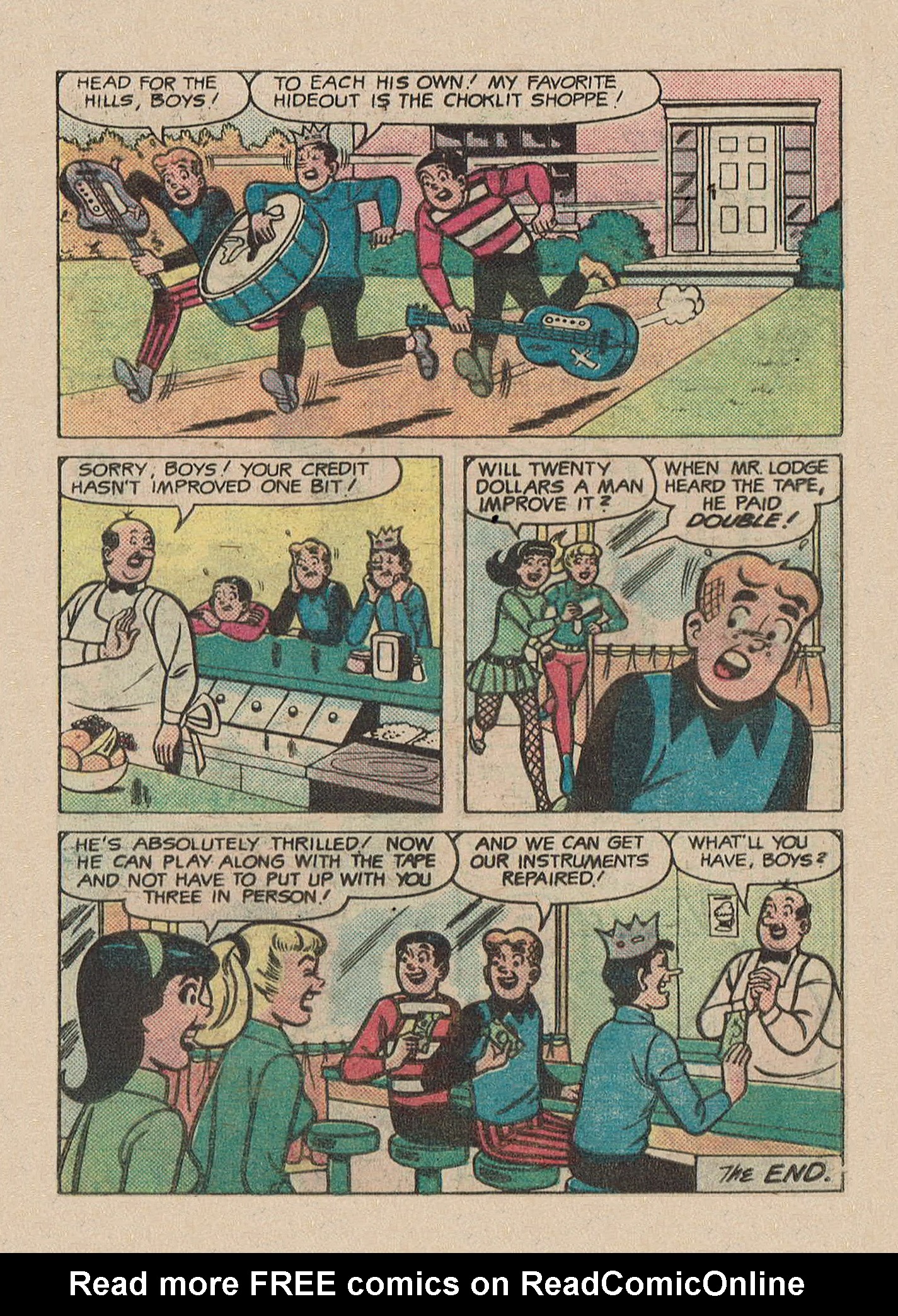 Read online Archie Digest Magazine comic -  Issue #55 - 65