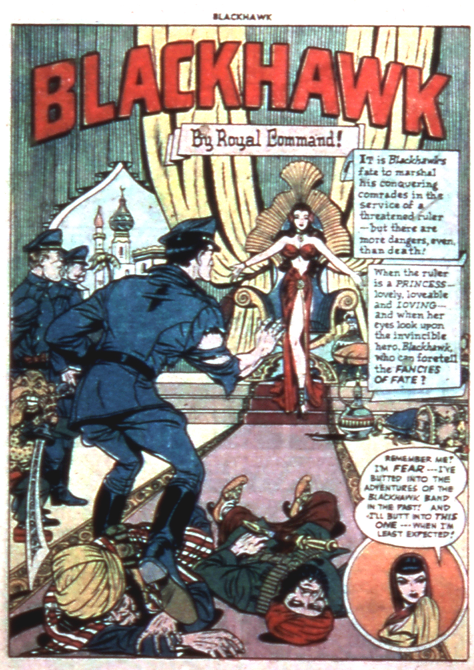 Read online Blackhawk (1957) comic -  Issue #14 - 15