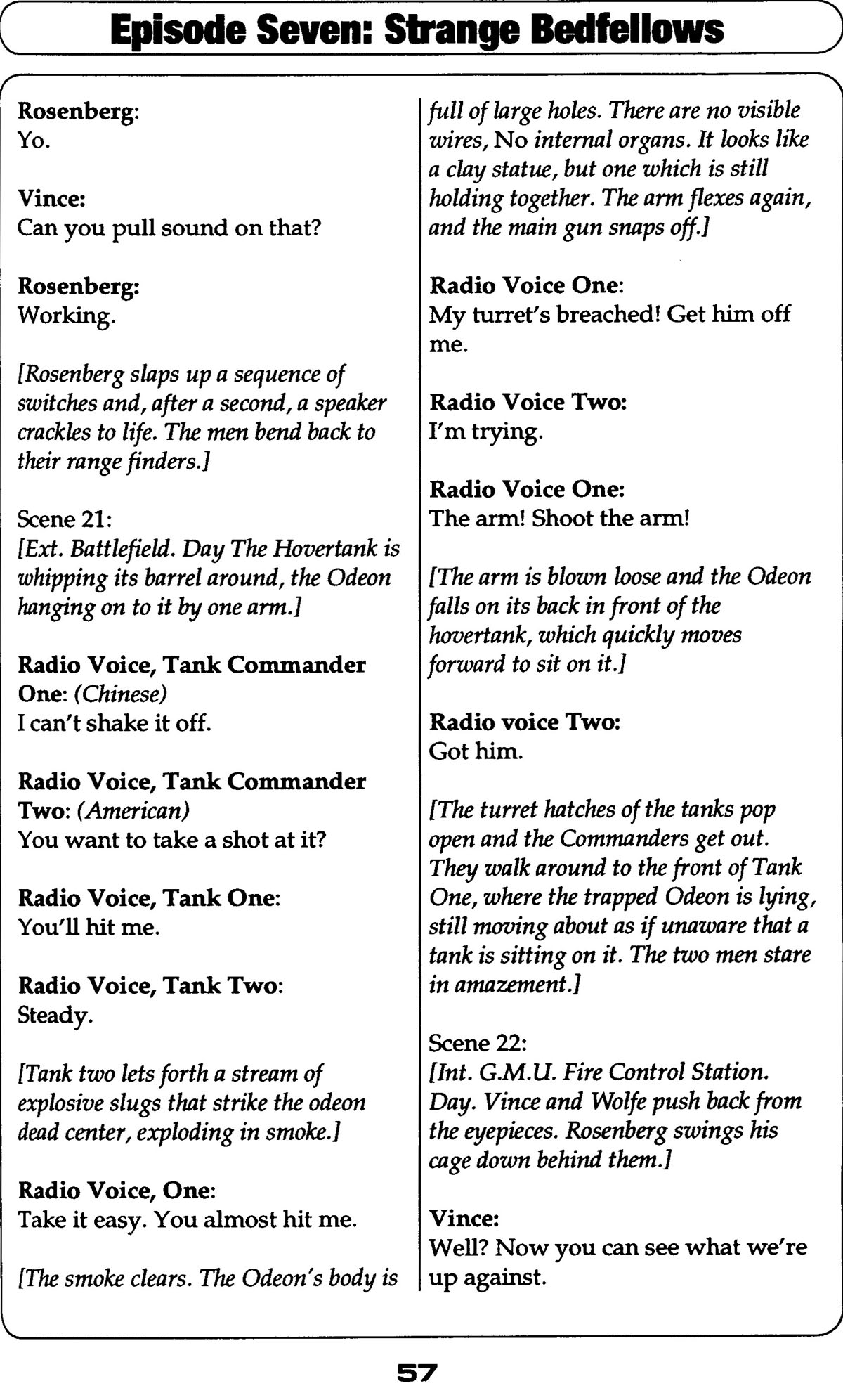 Read online Robotech II: The Sentinels comic -  Issue # _Script Book 2 - 55