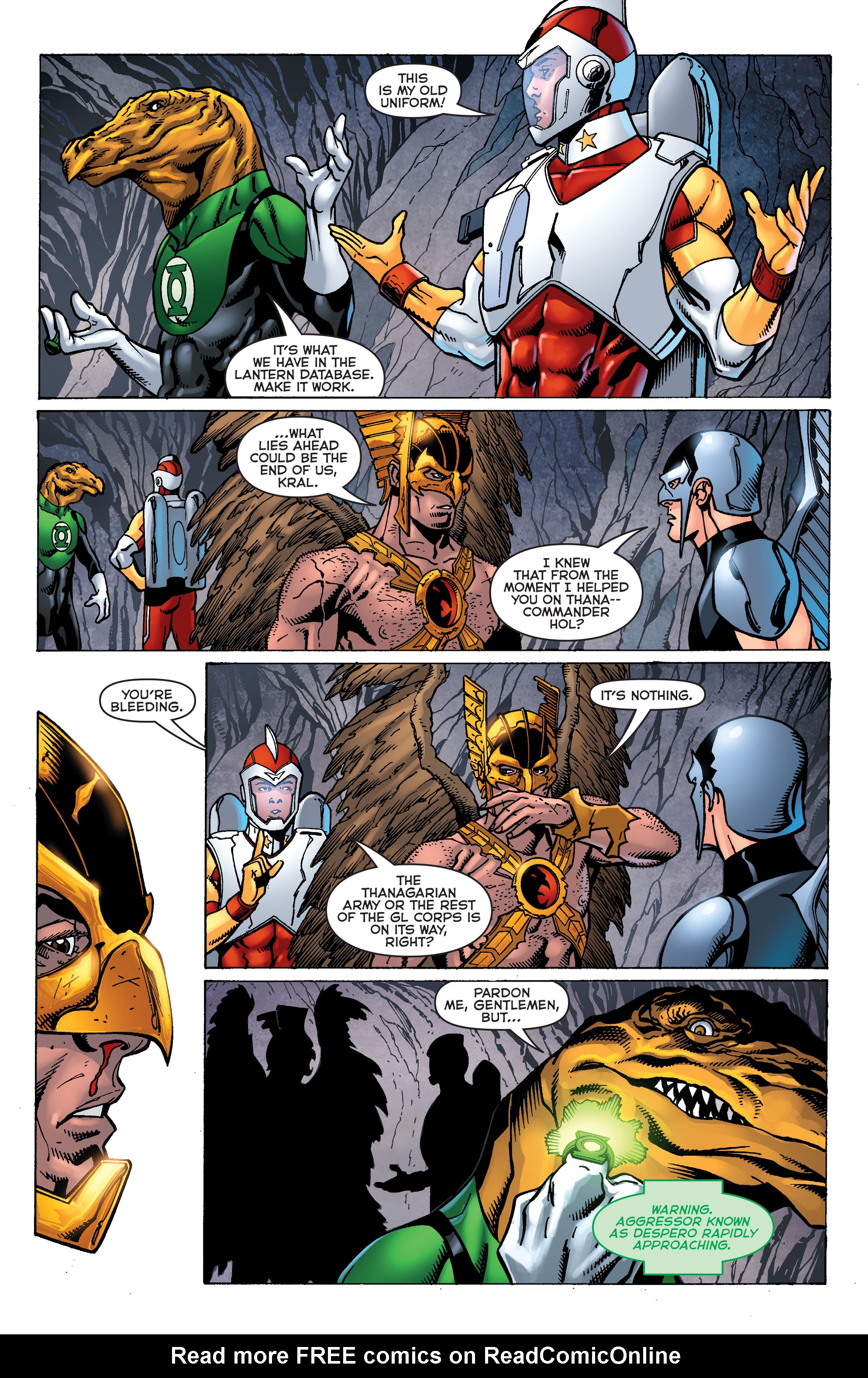 Read online Death of Hawkman comic -  Issue #5 - 4