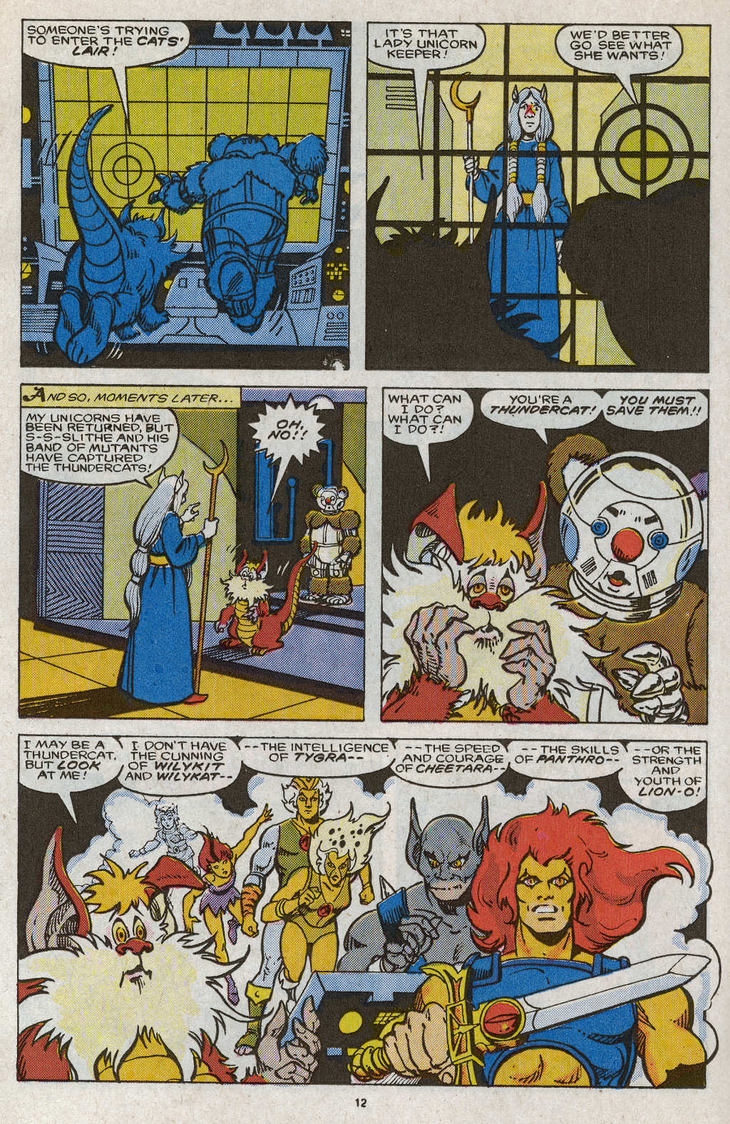 Read online ThunderCats (1985) comic -  Issue #13 - 18