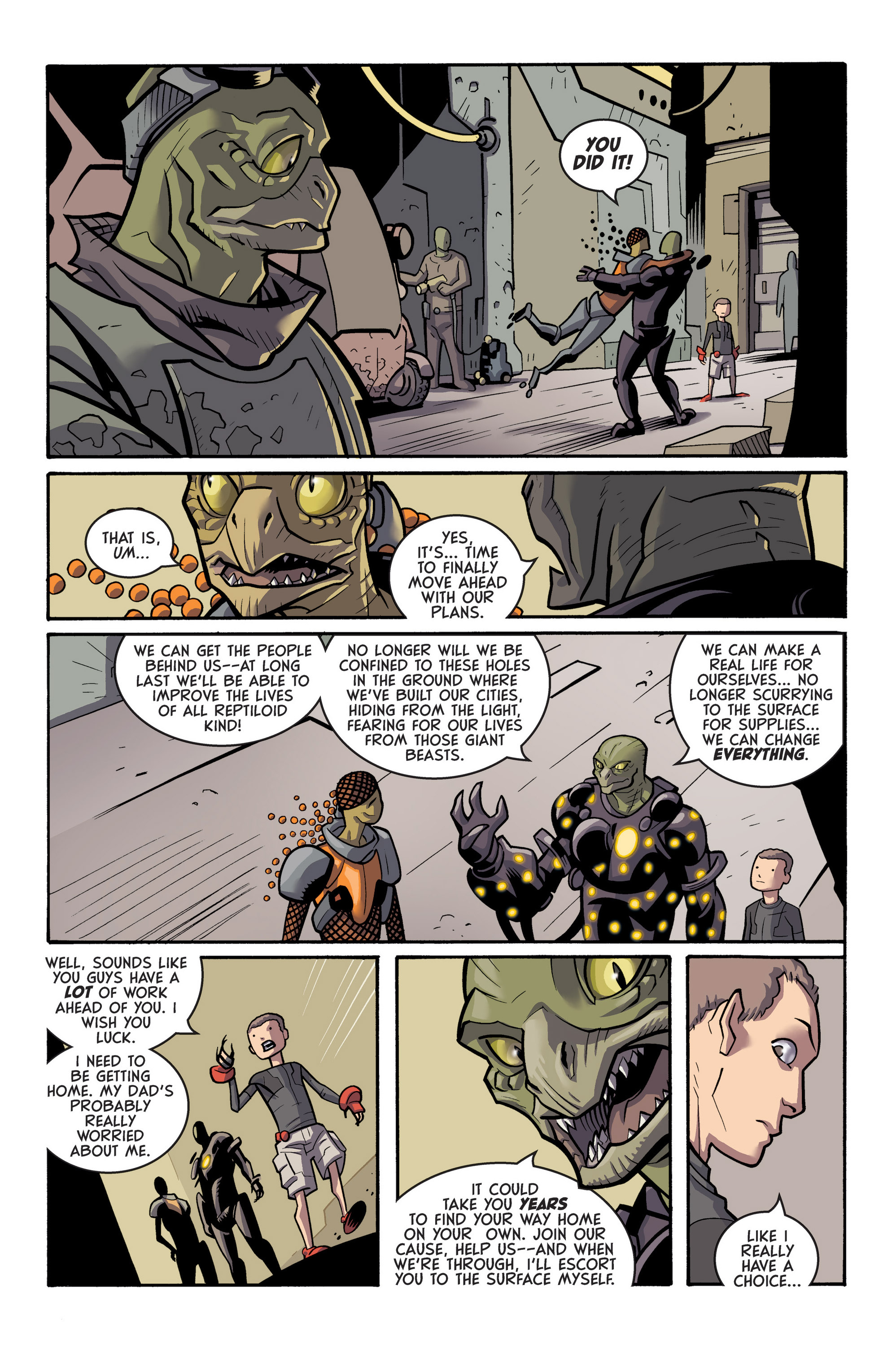 Read online Super Dinosaur (2011) comic -  Issue #14 - 13