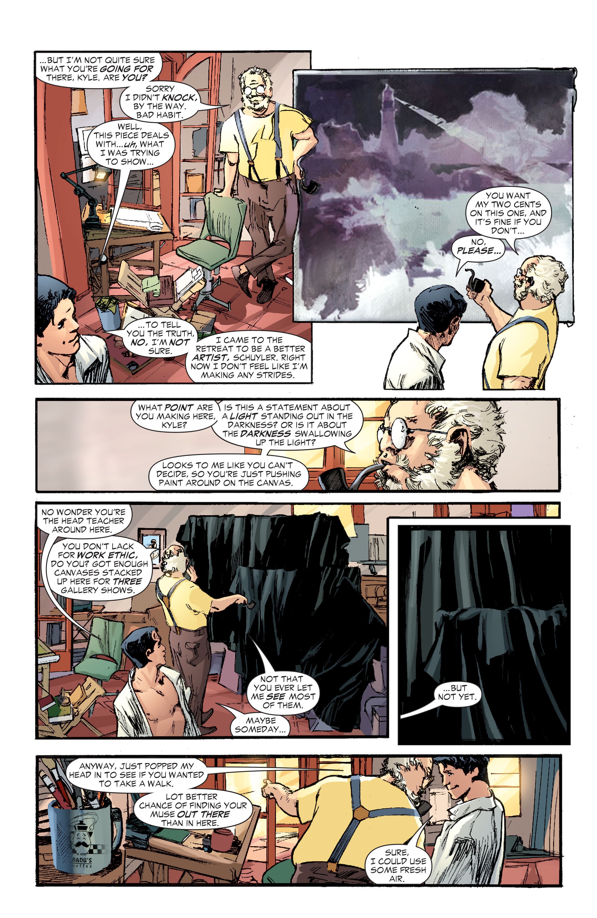 Read online Ion: Guardian of the Universe comic -  Issue #1 - 10