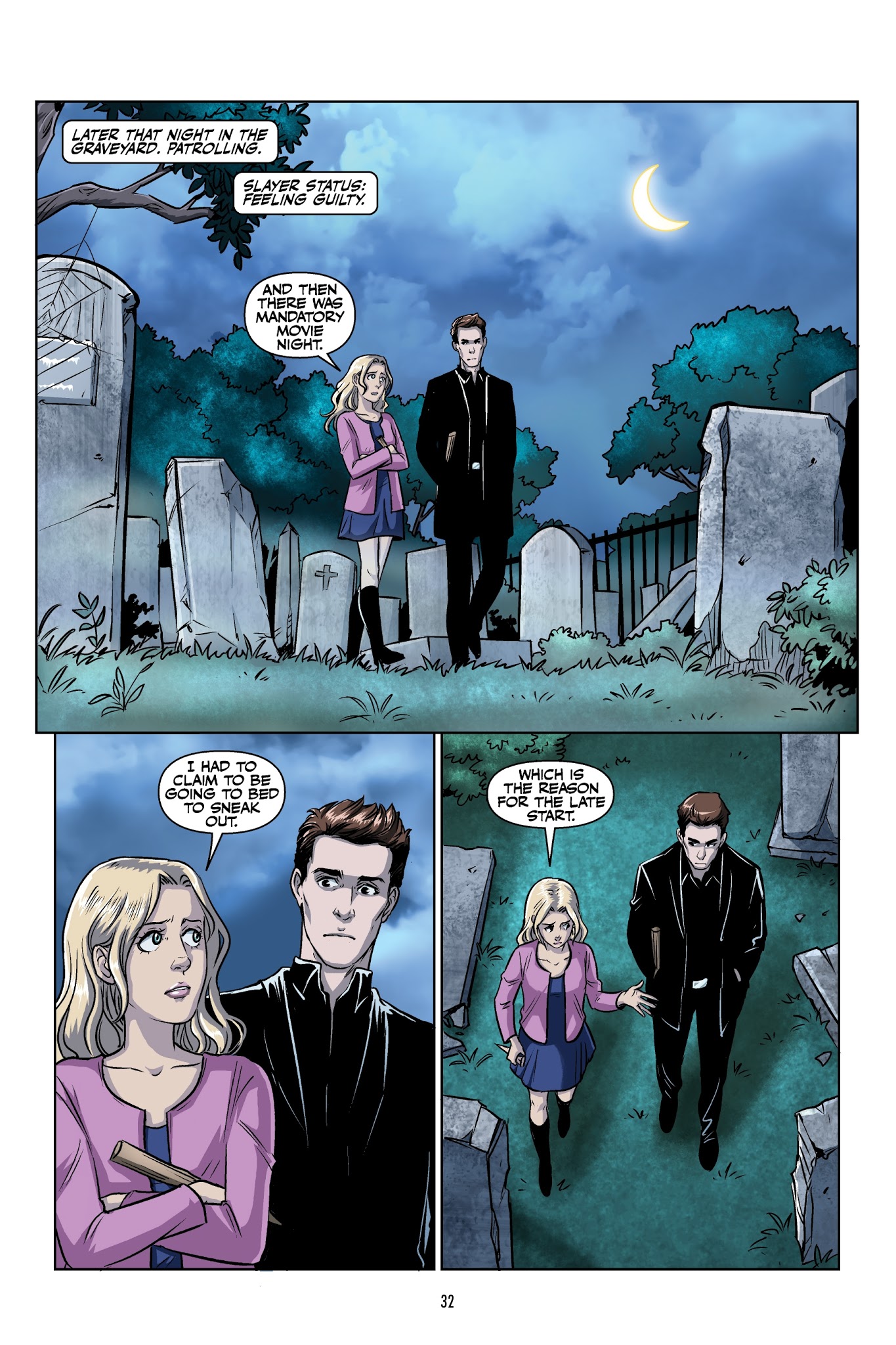 Read online Buffy: The High School Years–Parental Parasite comic -  Issue # TPB - 34