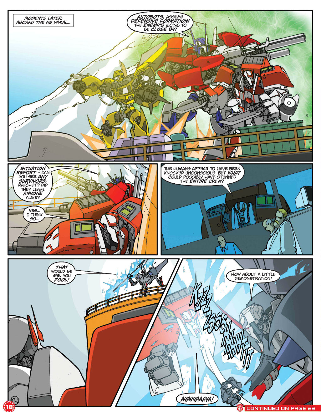 Read online Transformers: Prime comic -  Issue #3 - 7