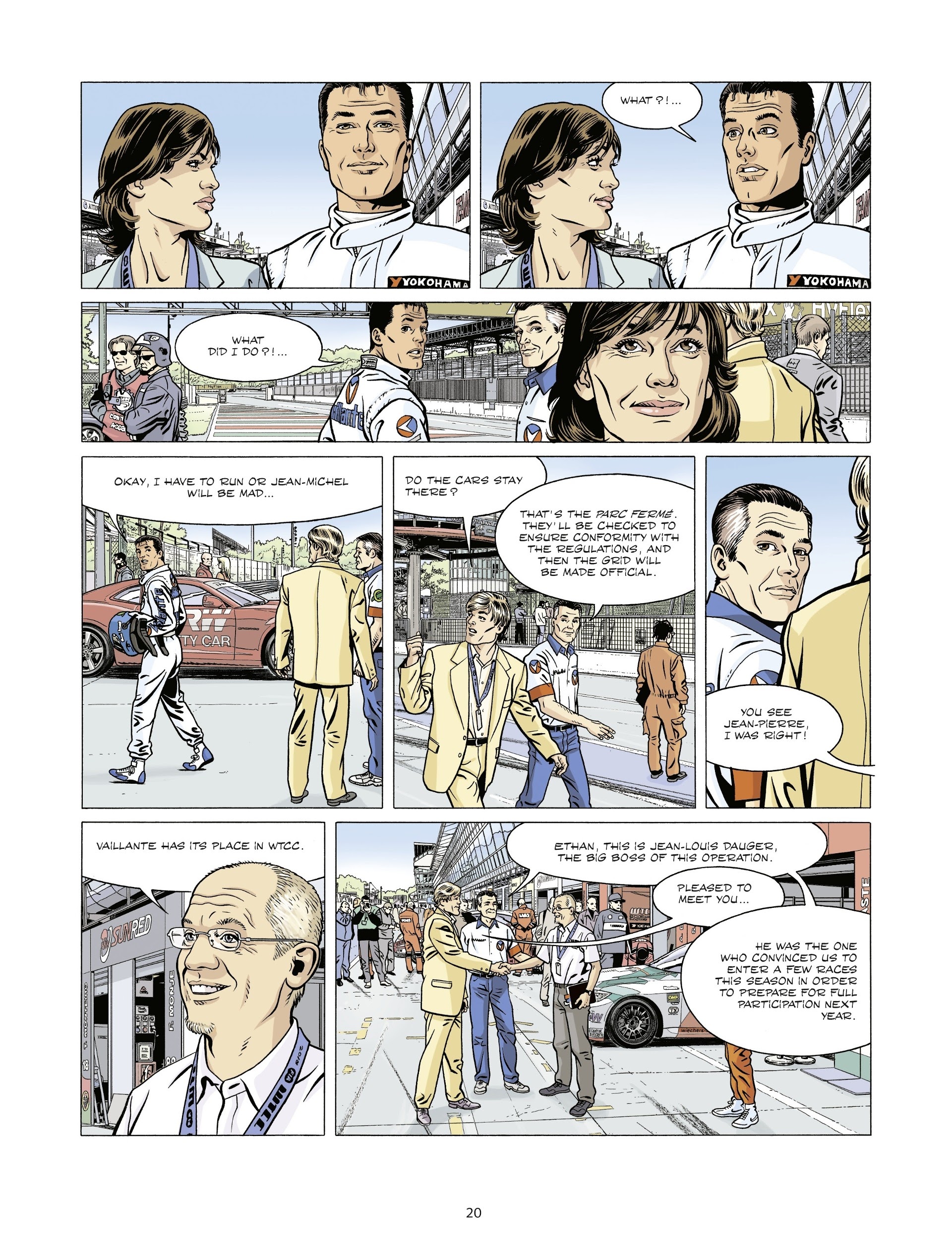 Read online Michel Vaillant comic -  Issue #1 - 22