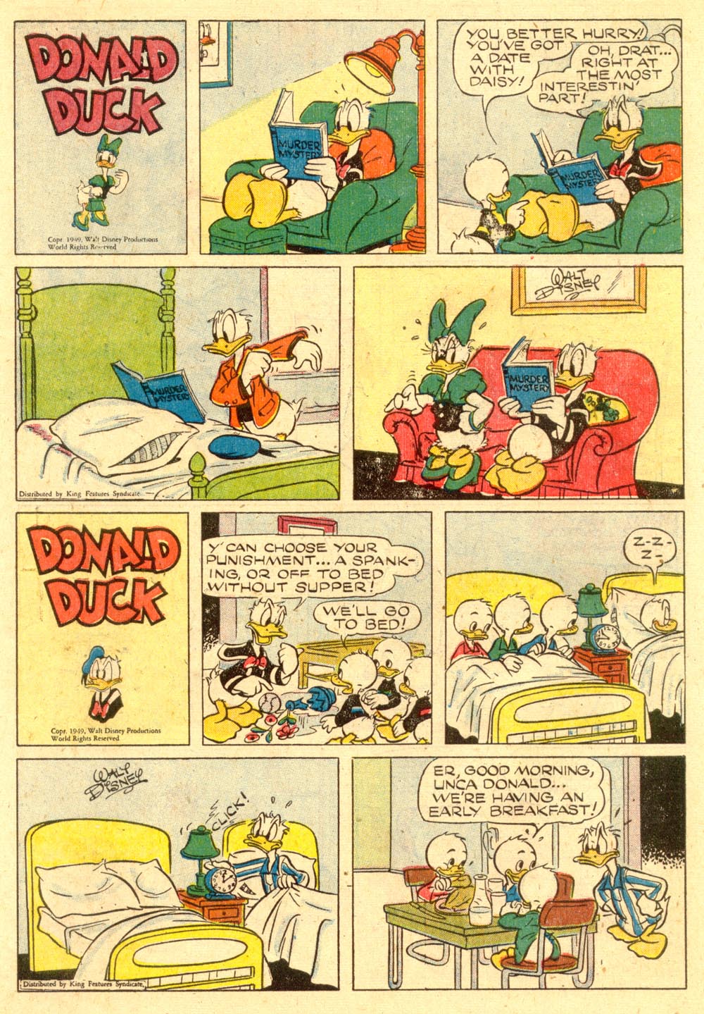 Read online Walt Disney's Comics and Stories comic -  Issue #147 - 38