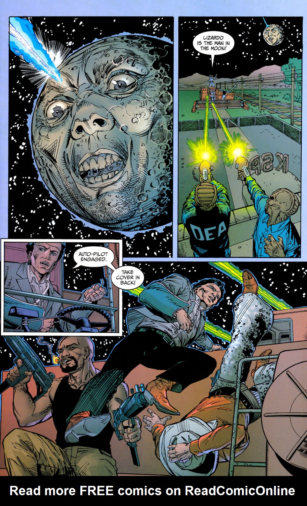 Read online Buckaroo Banzai: Return of the Screw (2006) comic -  Issue #3 - 9