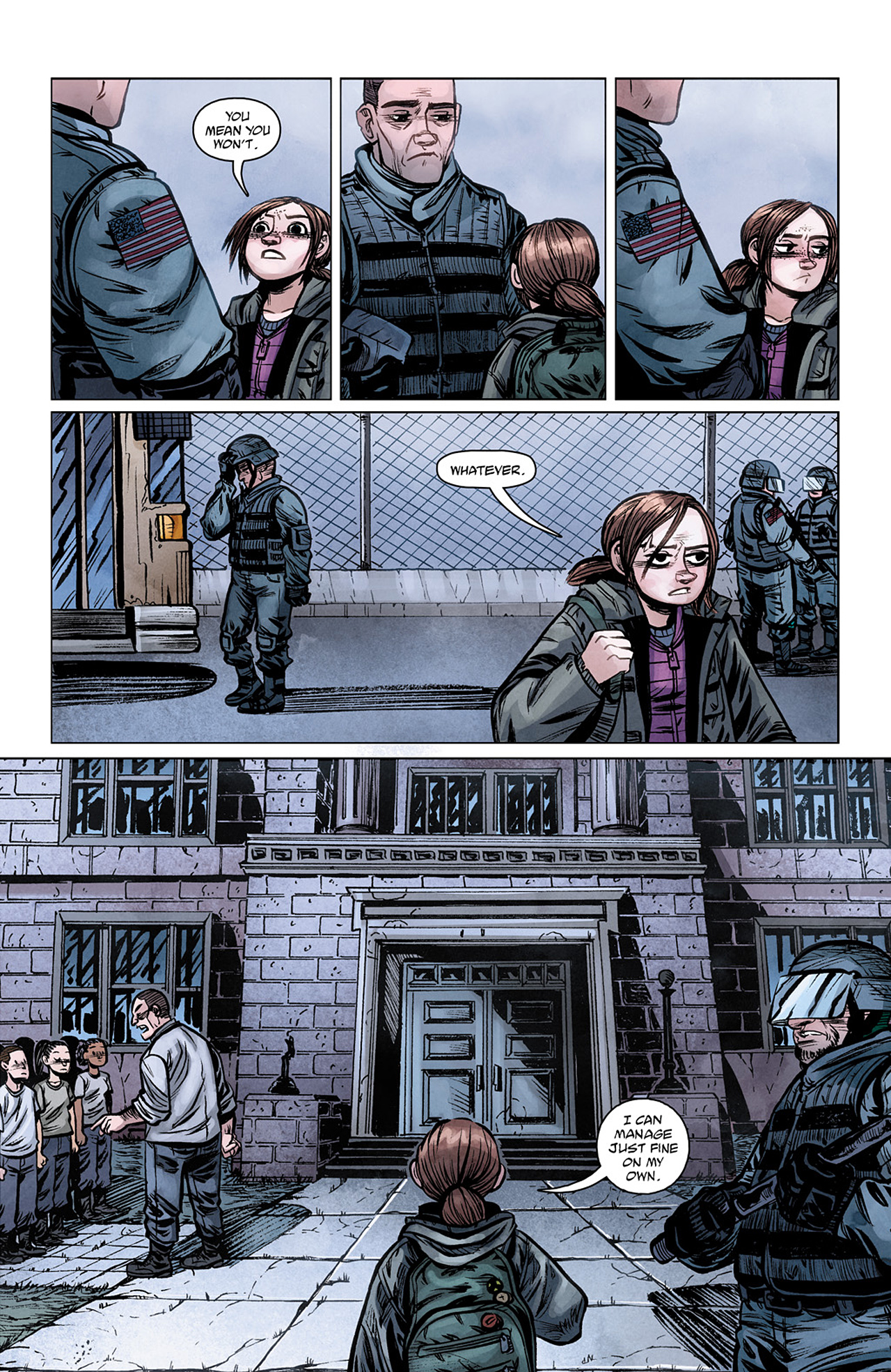 Read online The Last of Us: American Dreams comic -  Issue #1 - 7