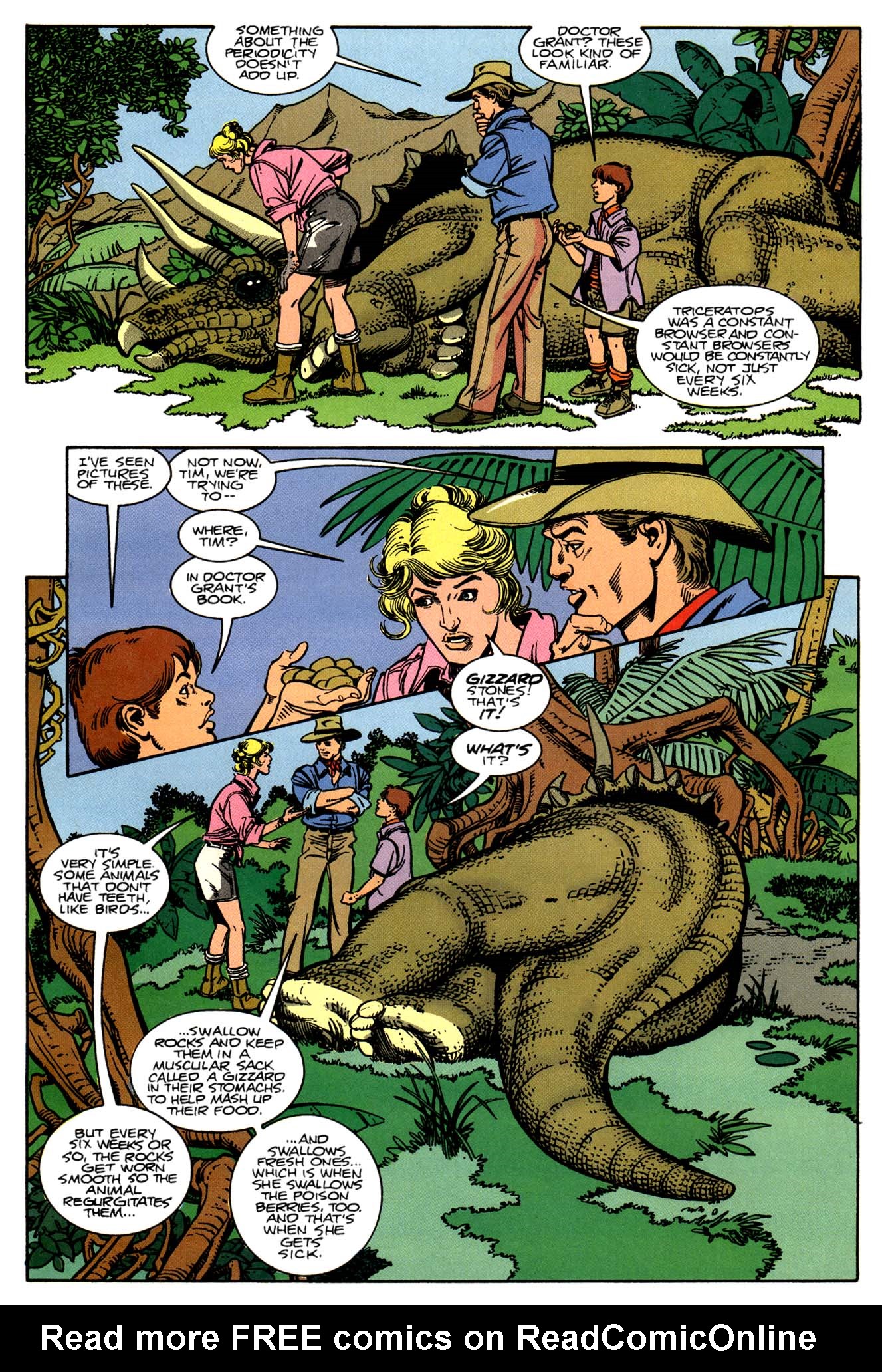 Read online Jurassic Park (1993) comic -  Issue #3 - 7