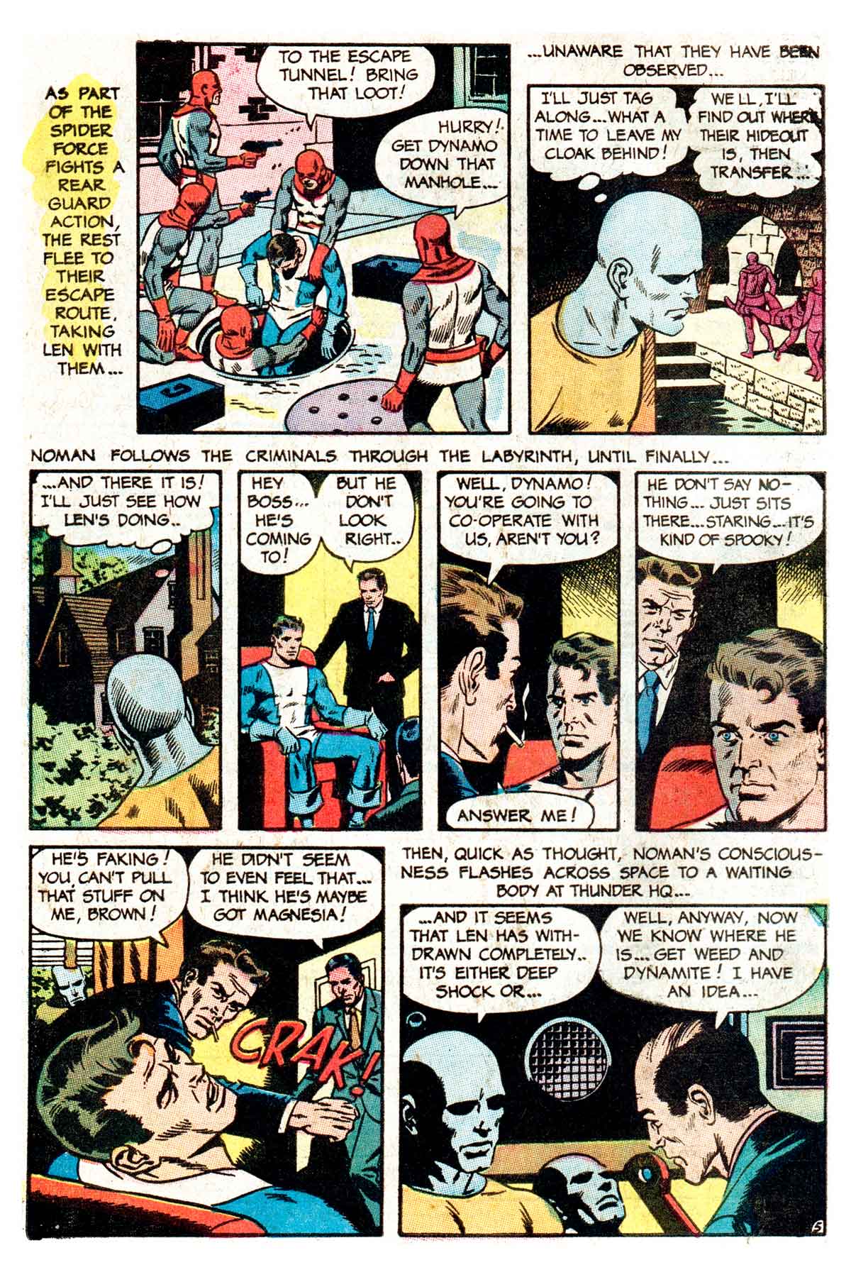 Read online T.H.U.N.D.E.R. Agents (1965) comic -  Issue #16 - 60