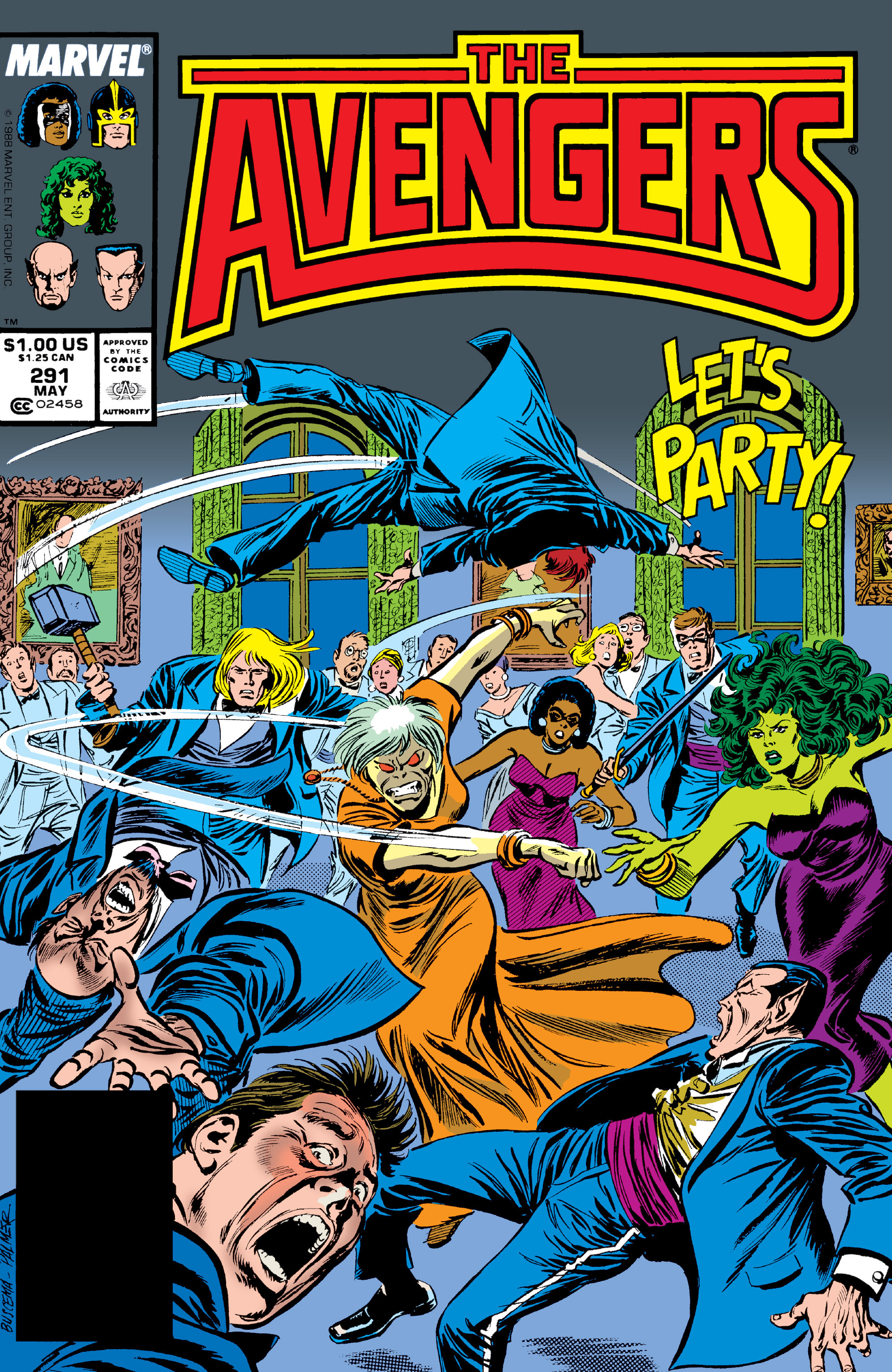 Read online The Avengers (1963) comic -  Issue #291 - 1