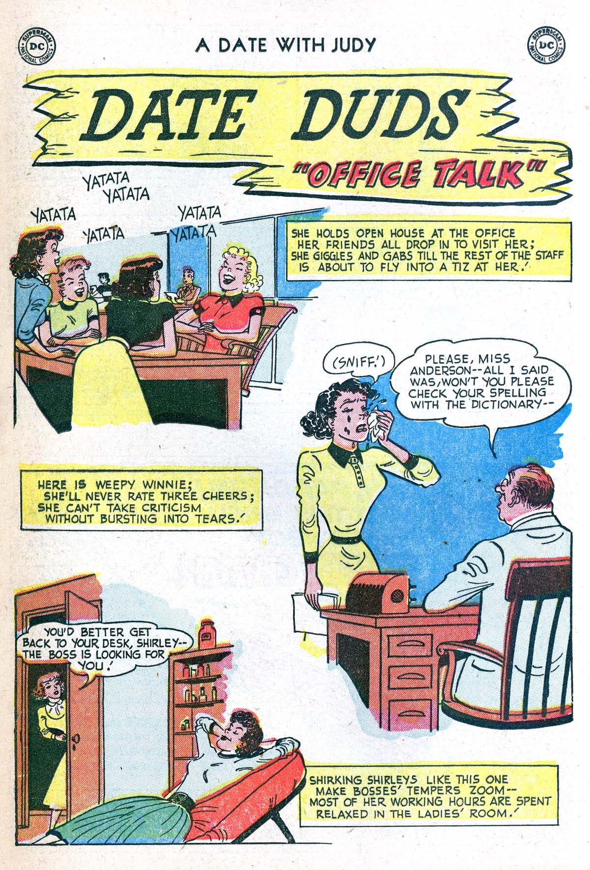 Read online A Date with Judy comic -  Issue #33 - 18