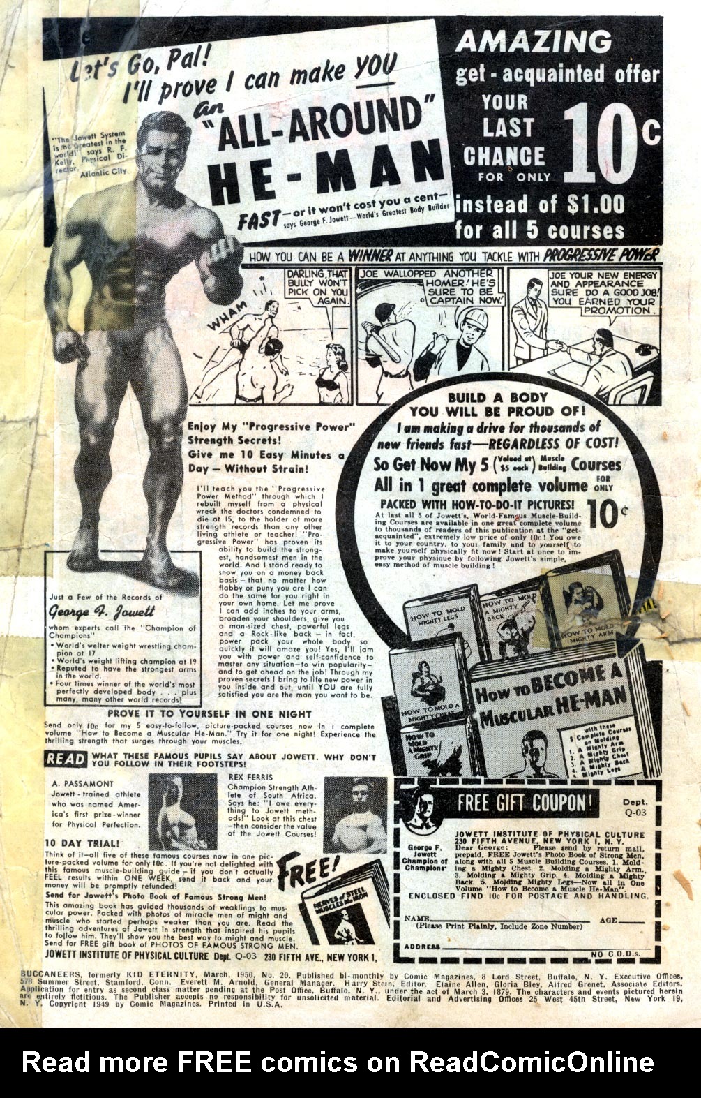 Read online Buccaneers comic -  Issue #20 - 2