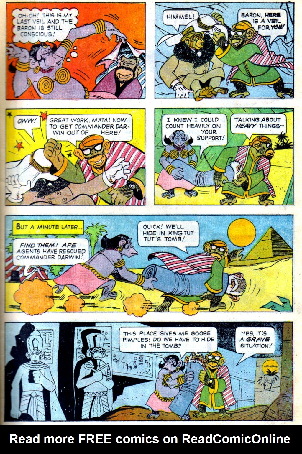 Read online Lancelot Link Secret Chimp comic -  Issue #1 - 14