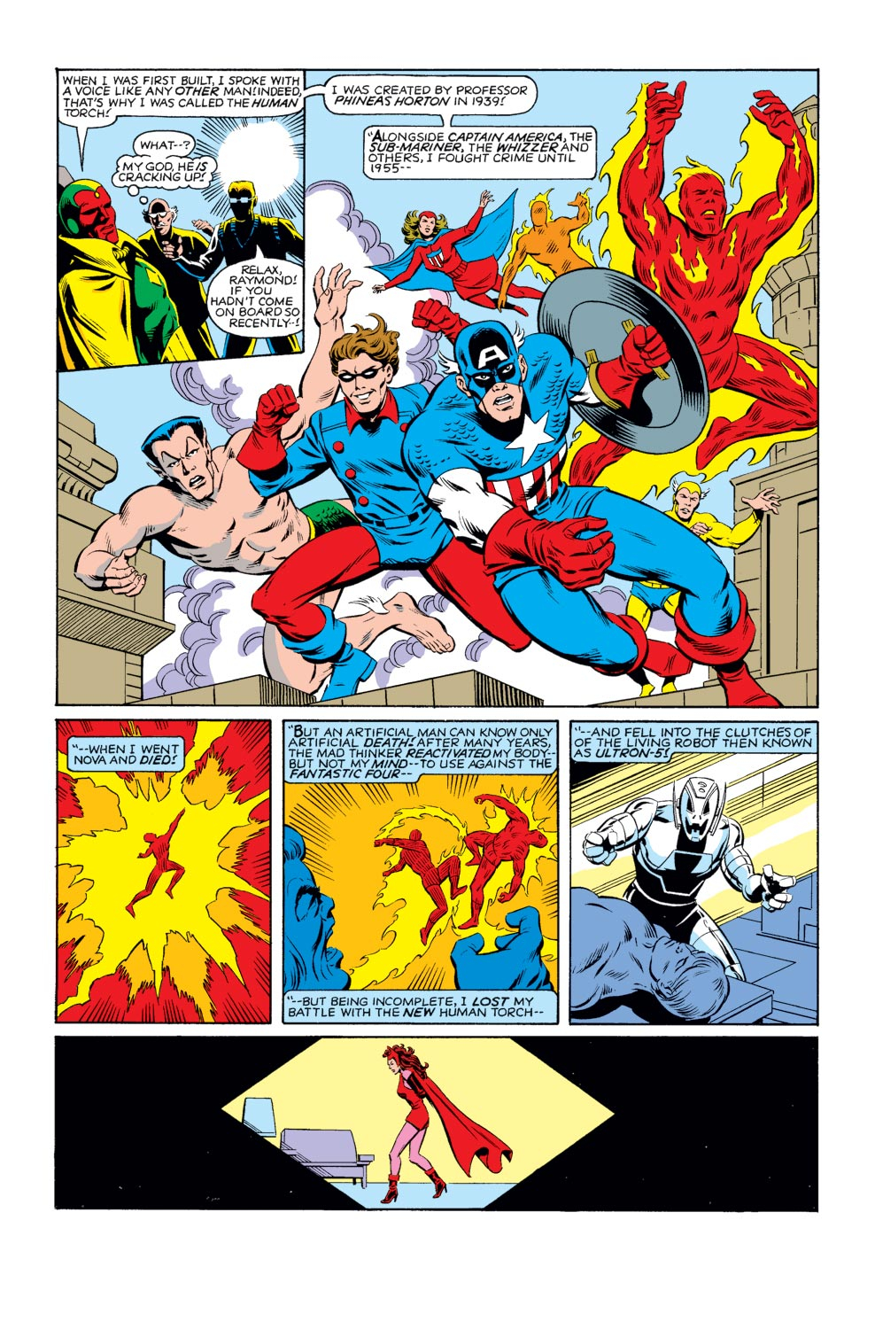 The Vision and the Scarlet Witch (1985) issue 1 - Page 4