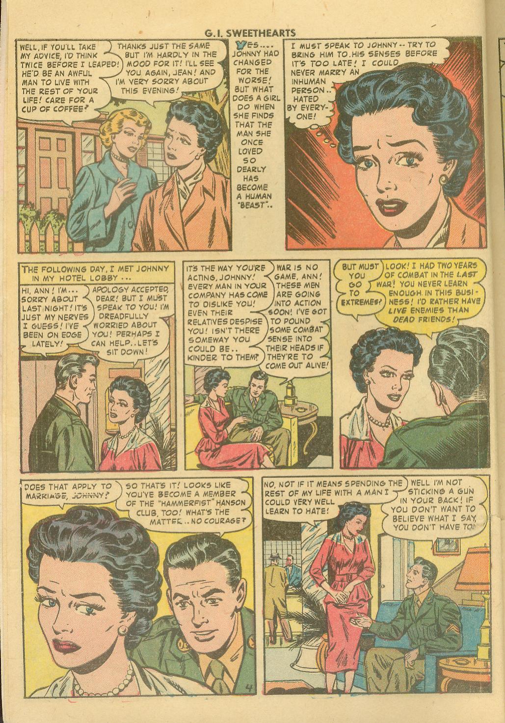 Read online G.I. Sweethearts comic -  Issue #34 - 6