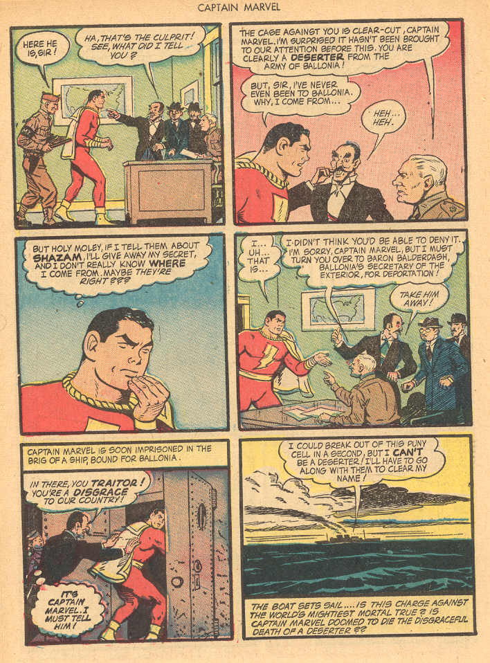 Read online Captain Marvel Adventures comic -  Issue #33 - 38