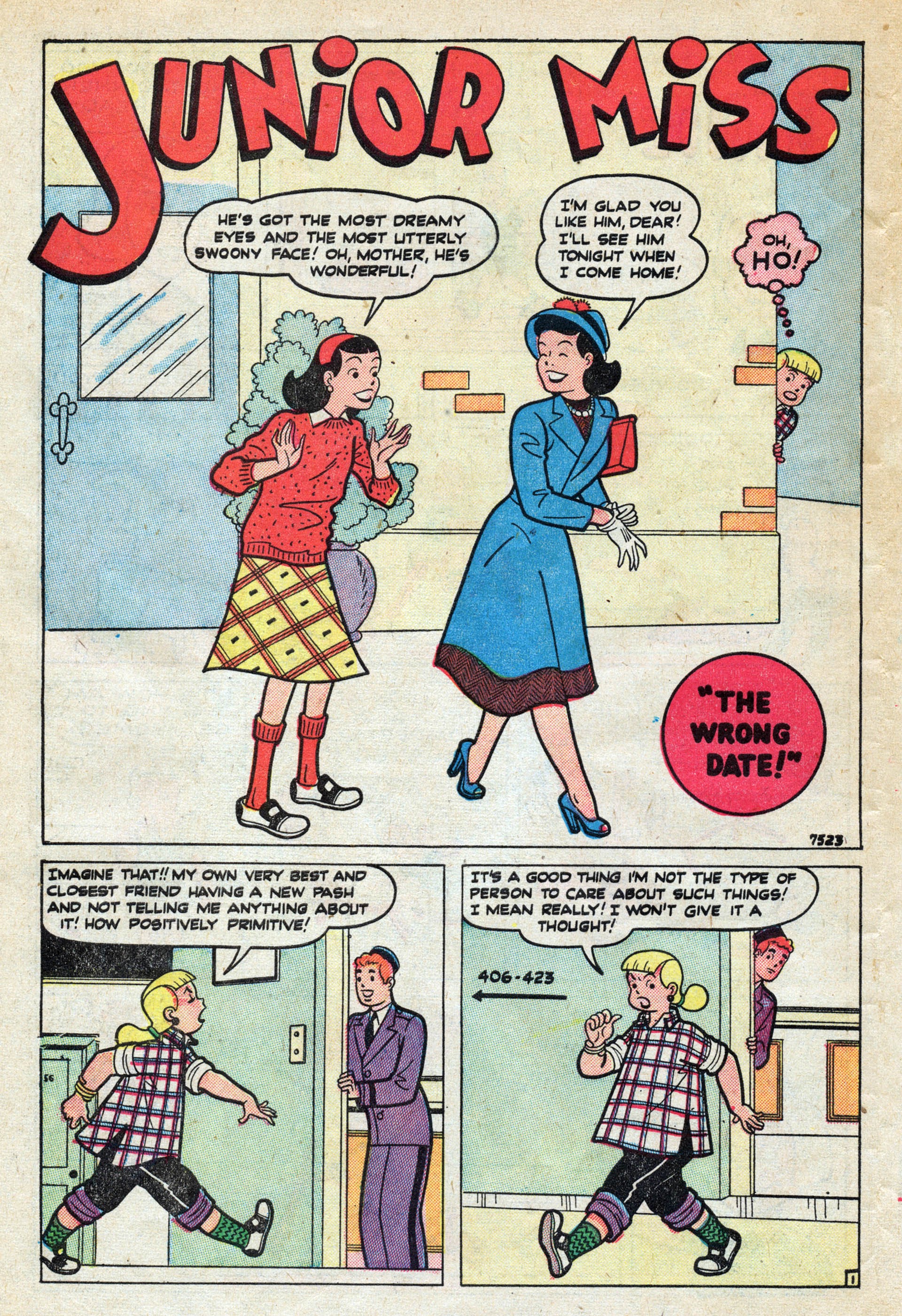 Read online Junior Miss (1947) comic -  Issue #39 - 30