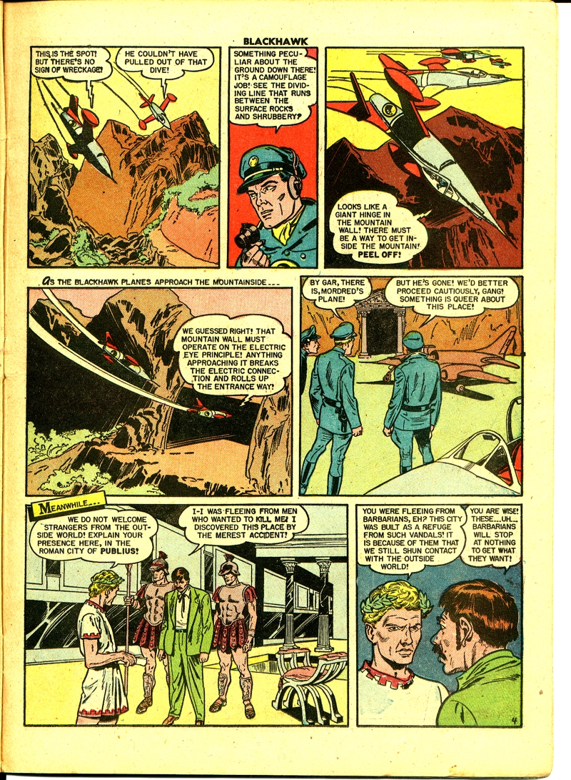 Read online Blackhawk (1957) comic -  Issue #42 - 19