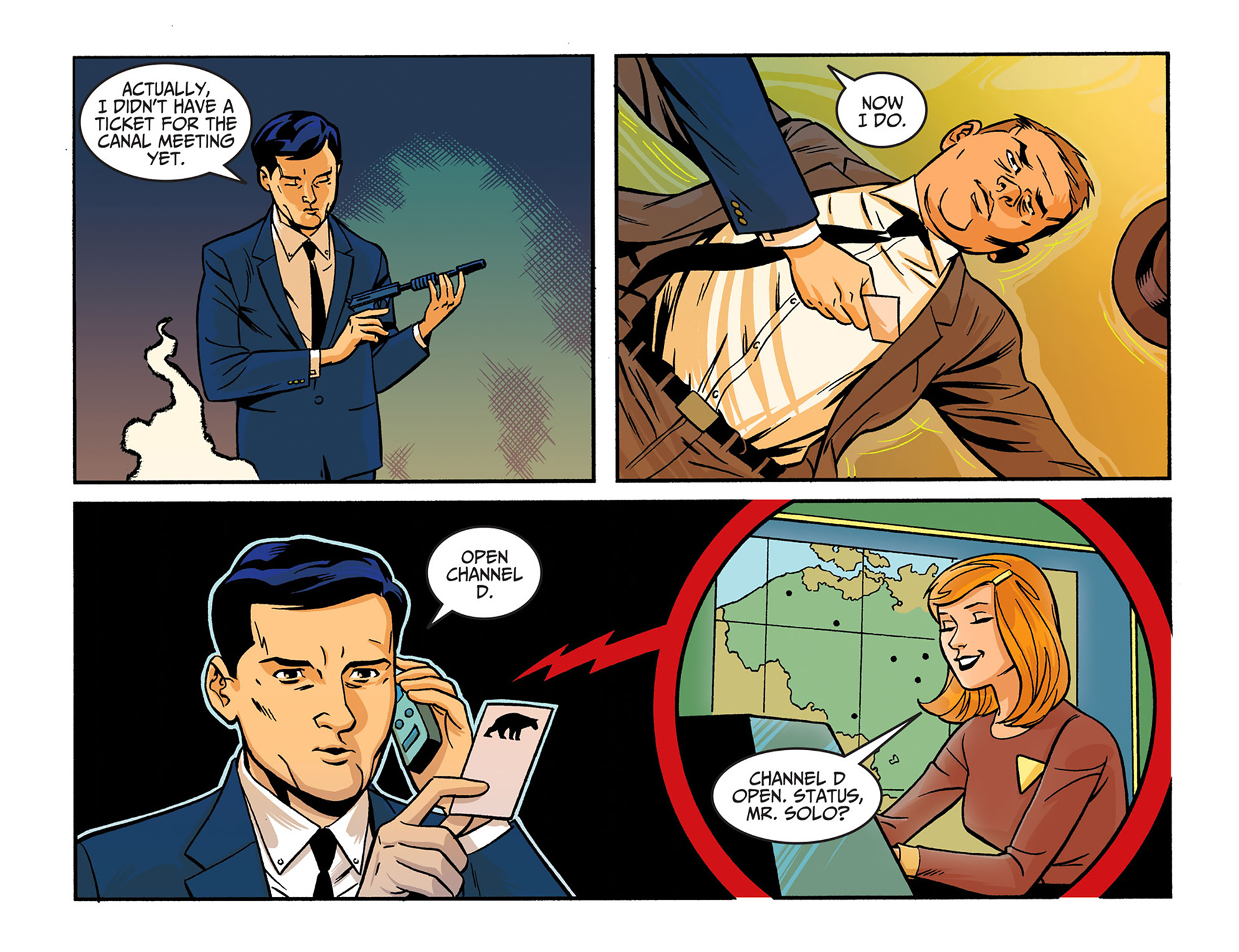 Read online Batman '66 Meets the Man from U.N.C.L.E. comic -  Issue #1 - 6