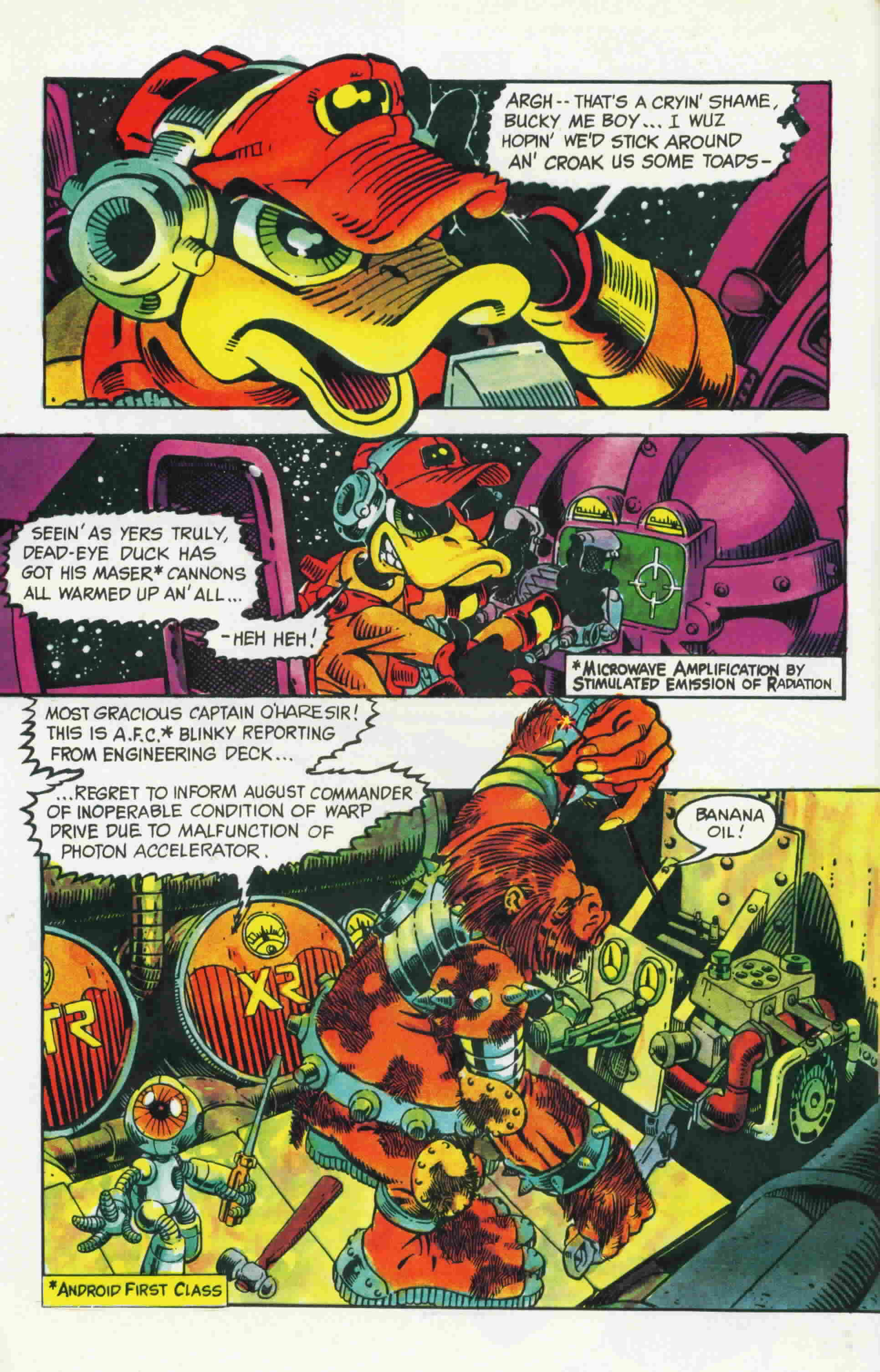 Read online Bucky O'Hare (1991) comic -  Issue #1 - 9
