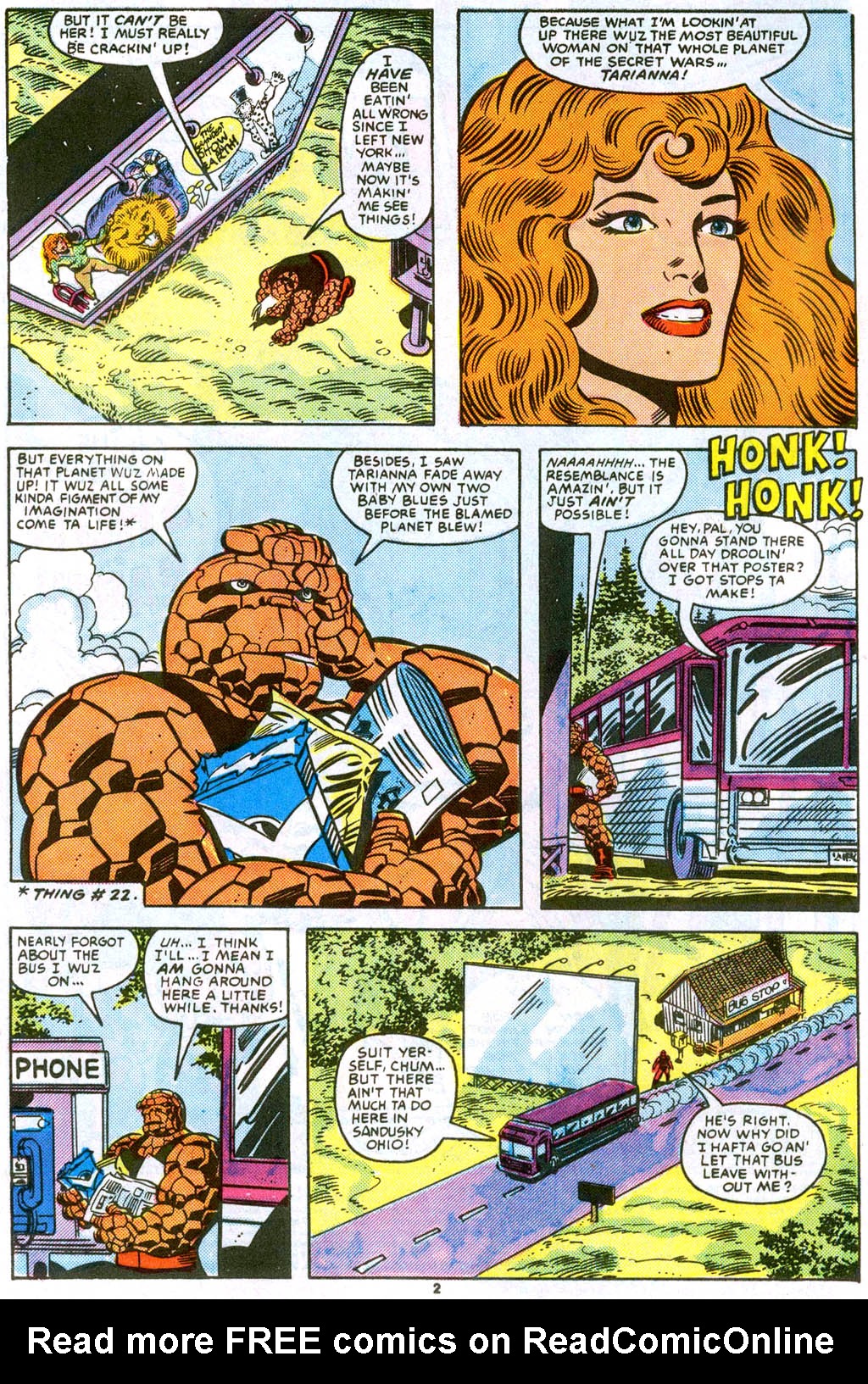 Read online The Thing comic -  Issue #26 - 3