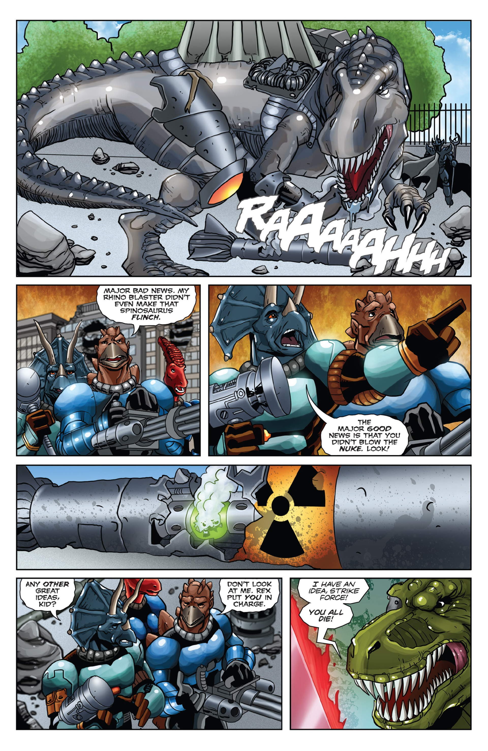 Read online Jurassic StrikeForce 5 comic -  Issue #5 - 16