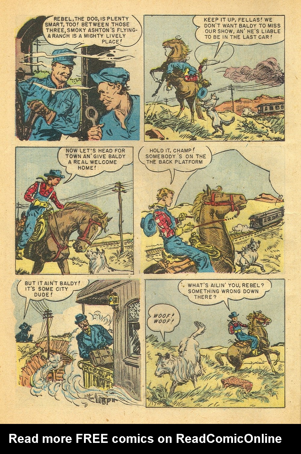 Read online Four Color Comics comic -  Issue #319 - 4