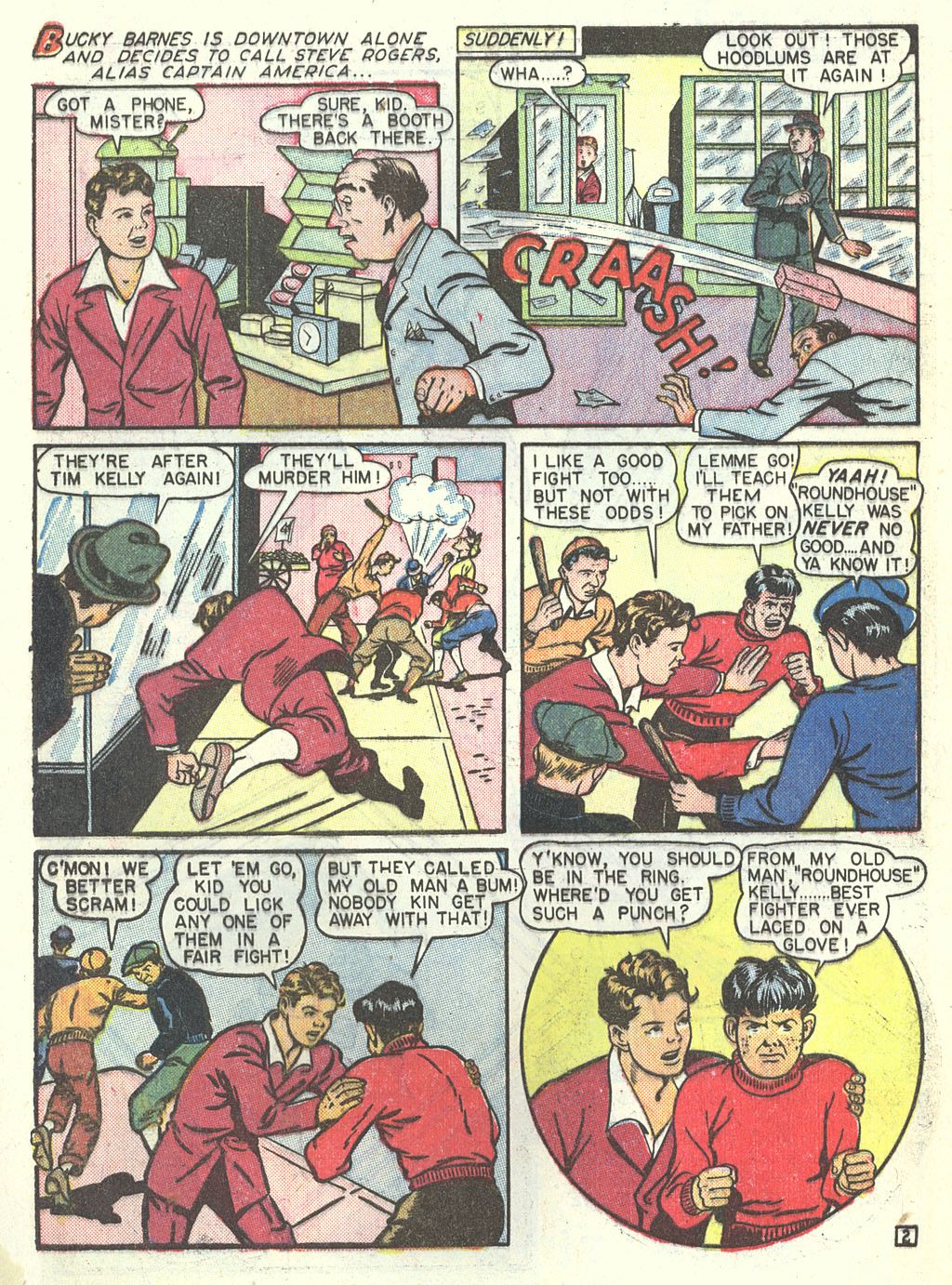 Read online Captain America Comics comic -  Issue #60 - 39