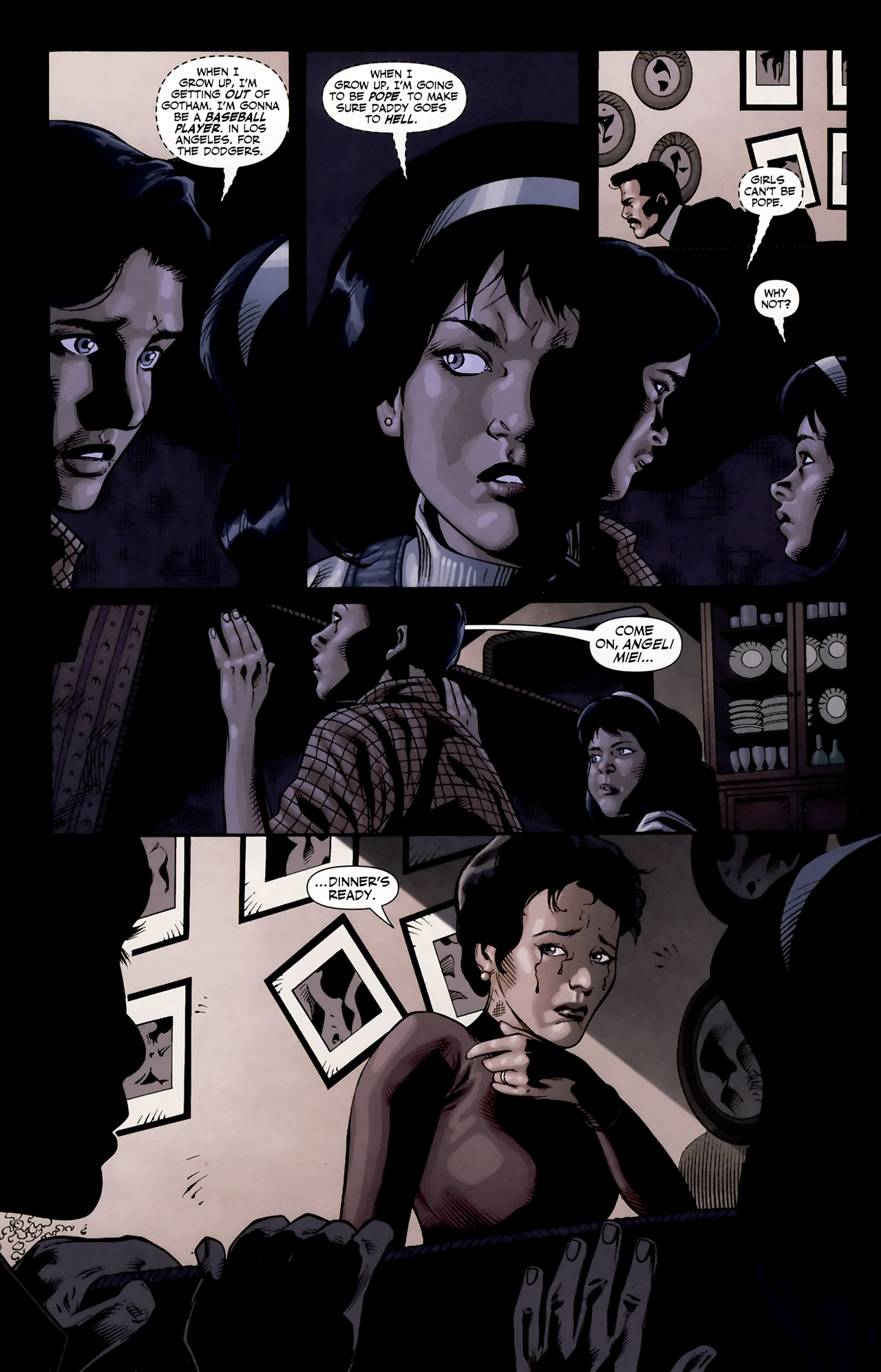 Read online Huntress: Year One comic -  Issue #1 - 5