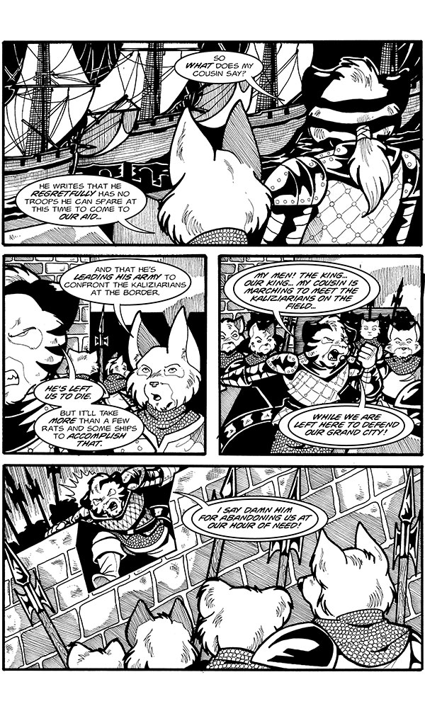 Read online Tall Tails: Thieves' Quest comic -  Issue #20 - 4