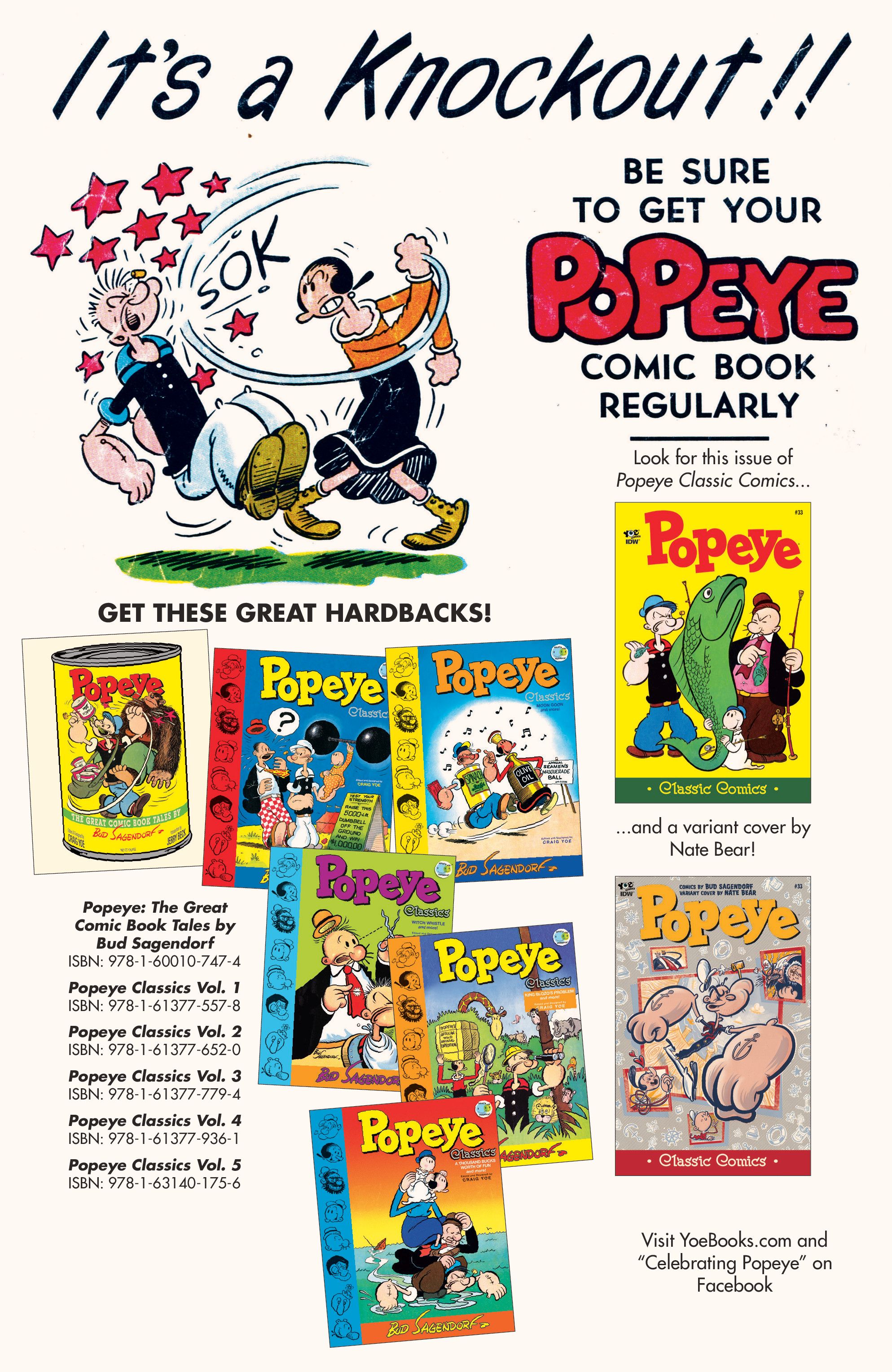 Read online Classic Popeye comic -  Issue #32 - 36