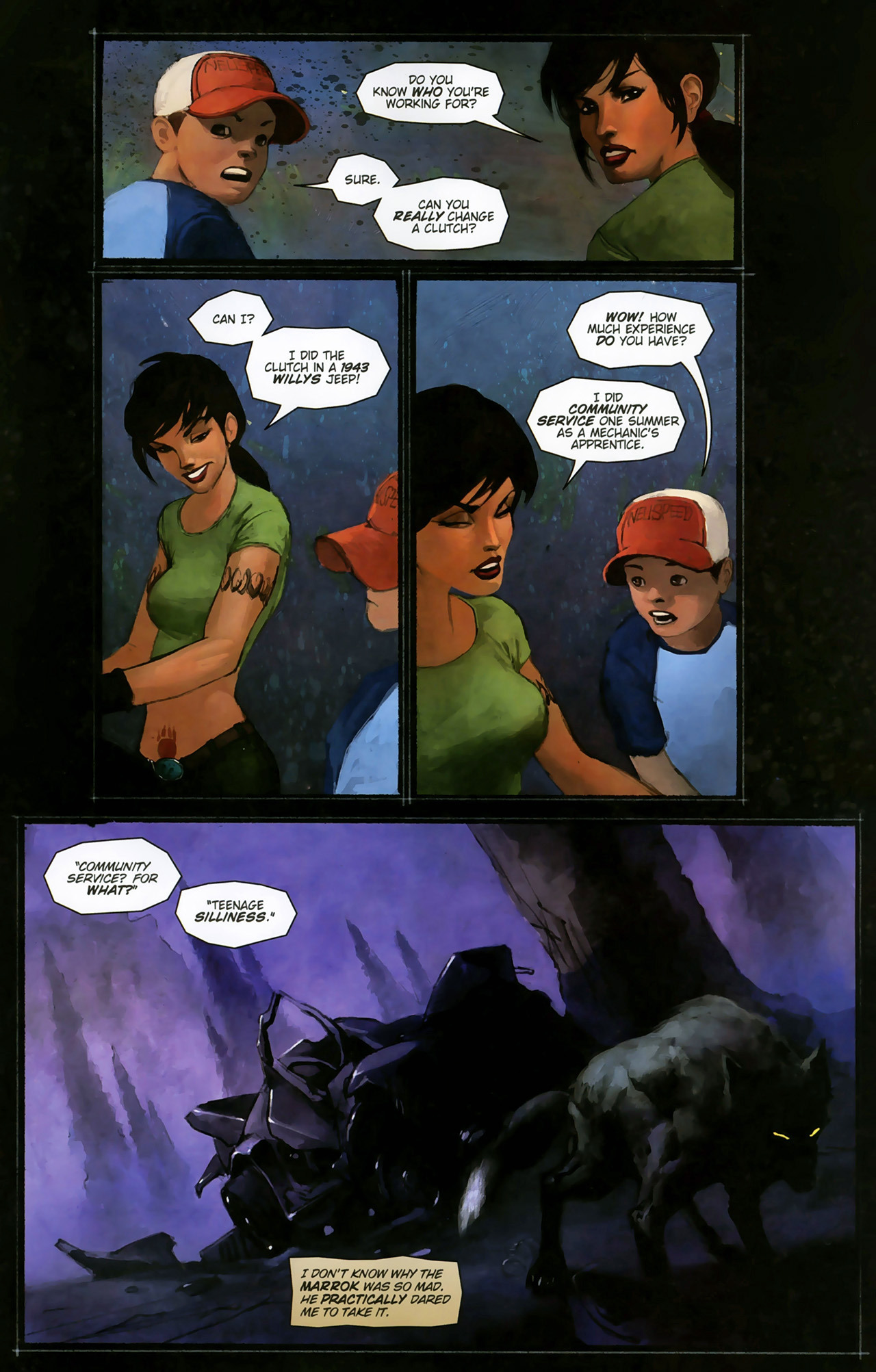 Read online Patricia Briggs' Mercy Thompson:  Homecoming comic -  Issue #1 - 16