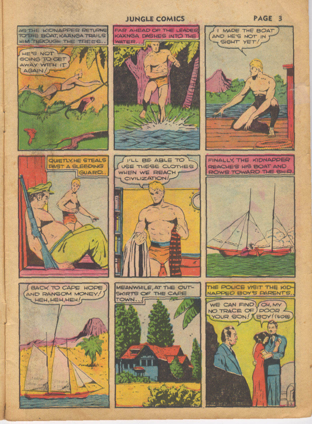 Read online Jungle Comics comic -  Issue #10 - 4