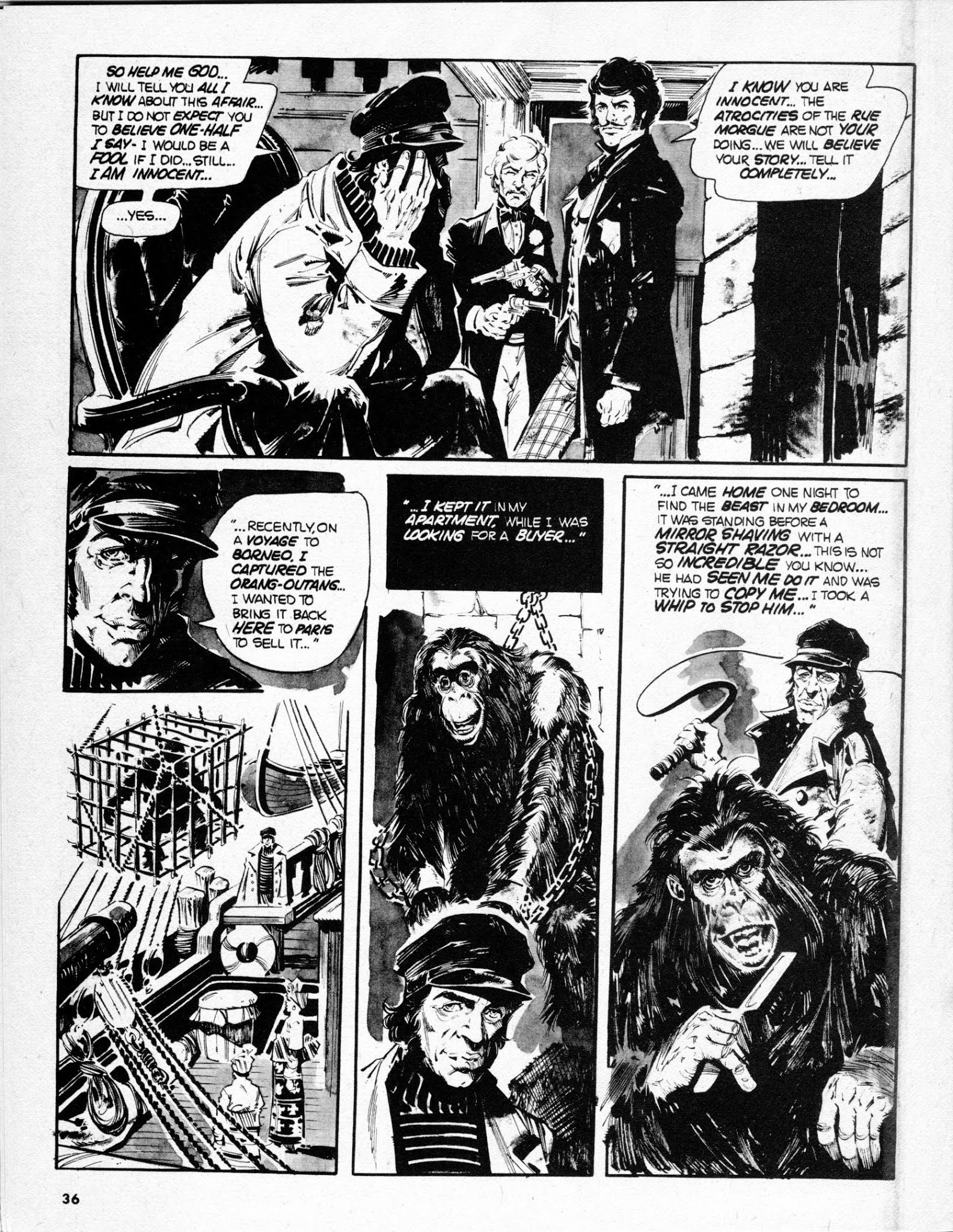 Read online Scream (1973) comic -  Issue #10 - 36