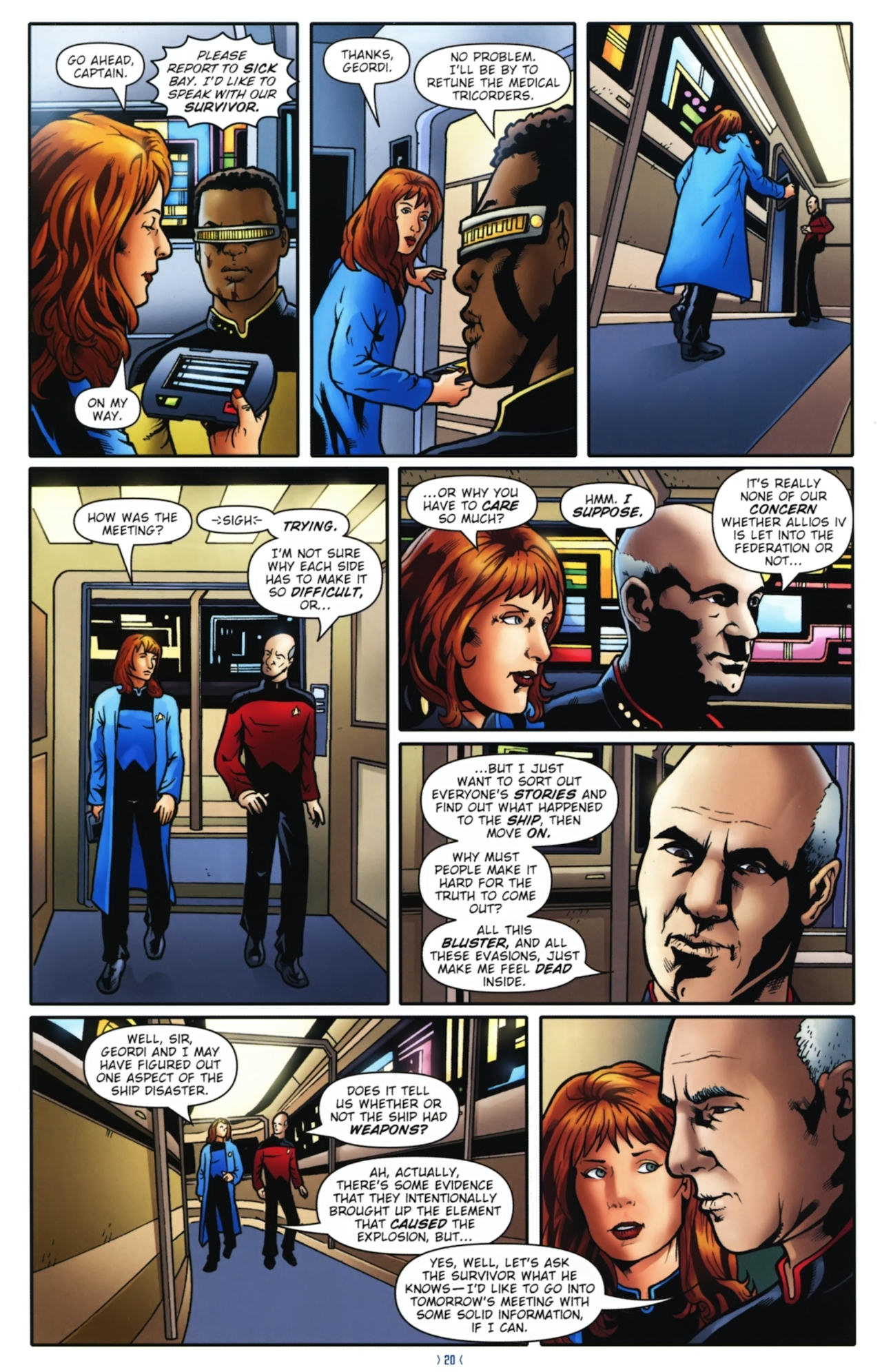 Read online Star Trek: The Next Generation: Ghosts comic -  Issue #1 - 22